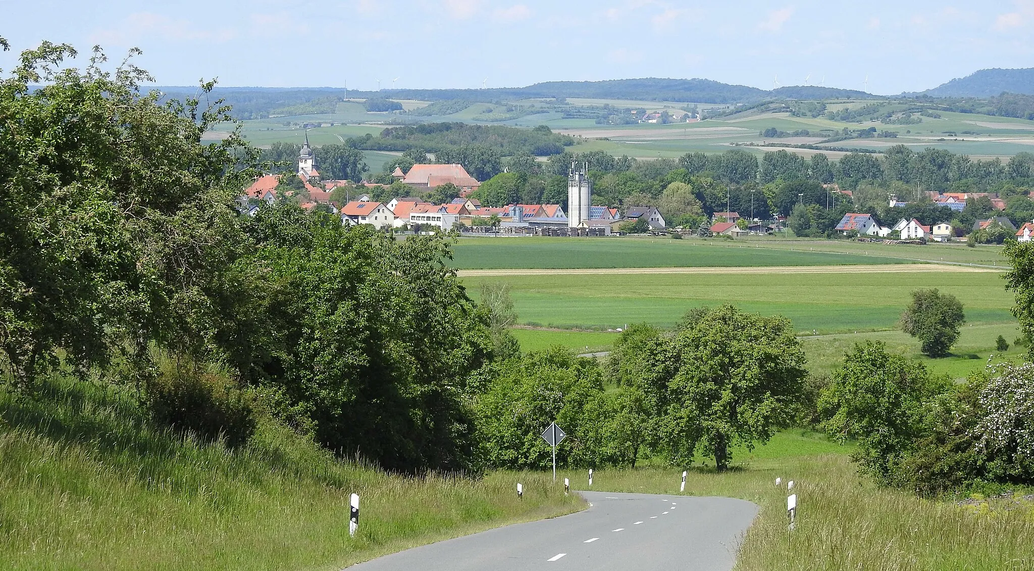 Photo showing: Ipsheim von Osten