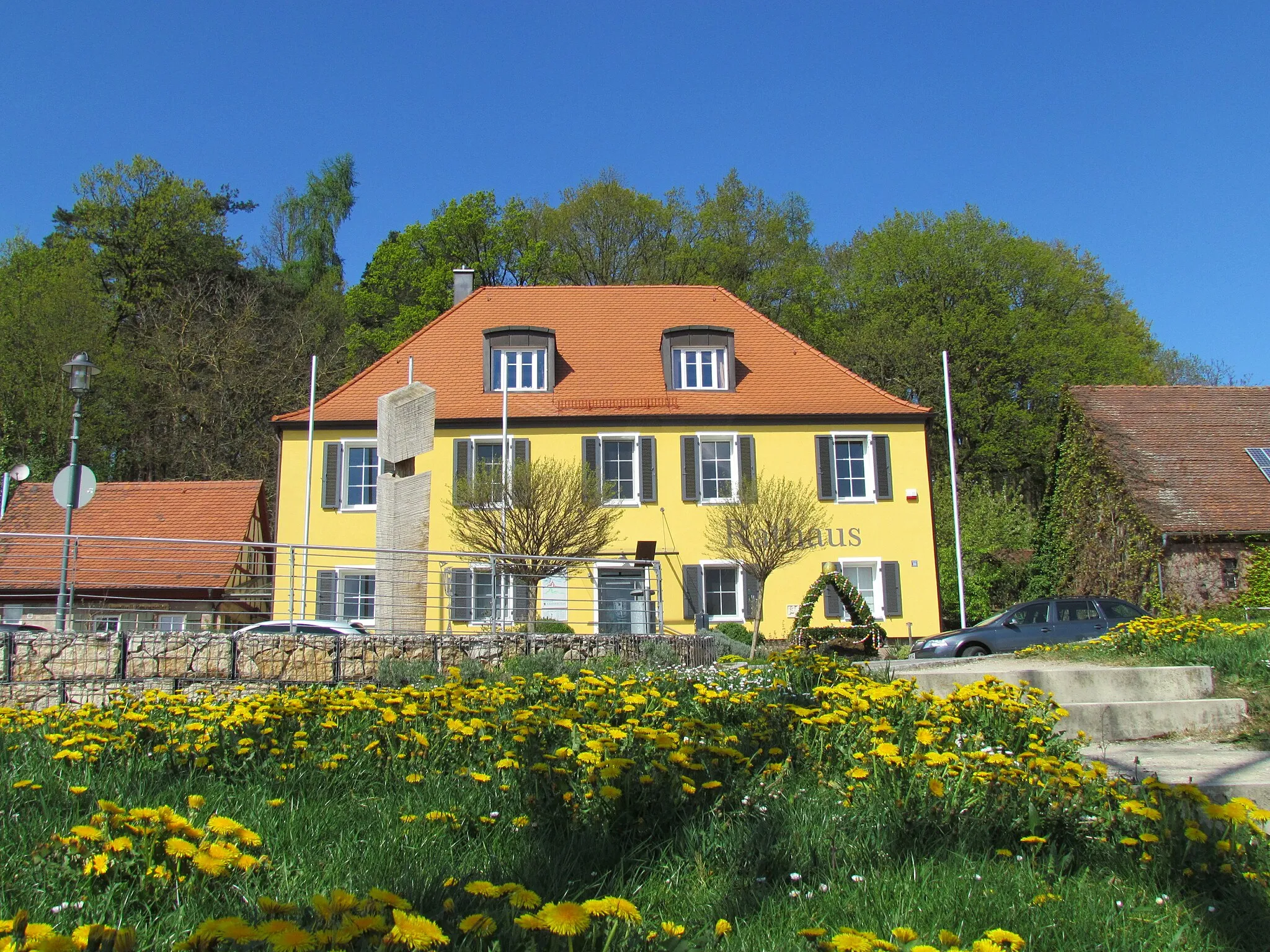 Photo showing: Rathaus der Gemeinde Kammerstein