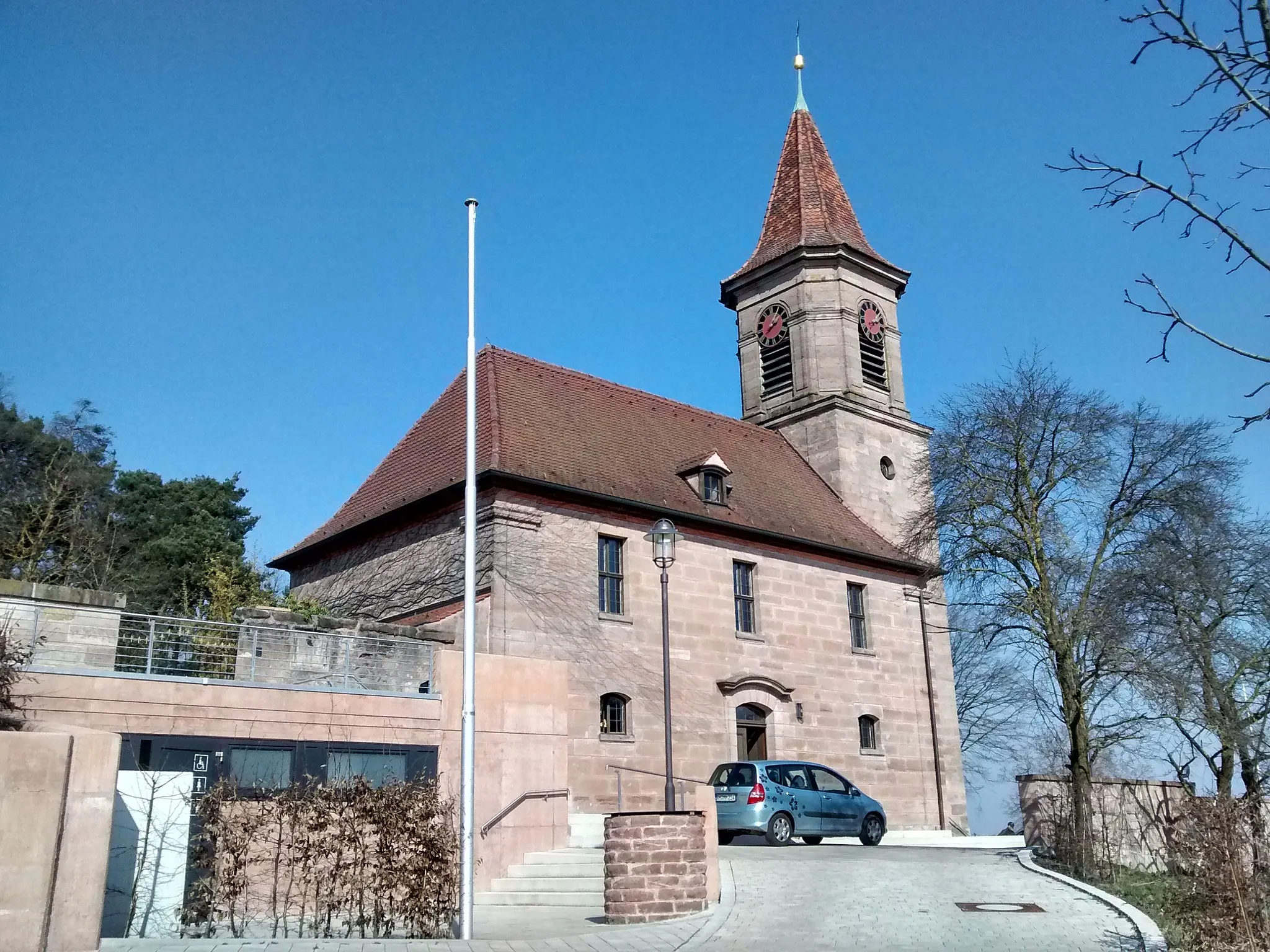 Photo showing: Georgskirche Kammerstein