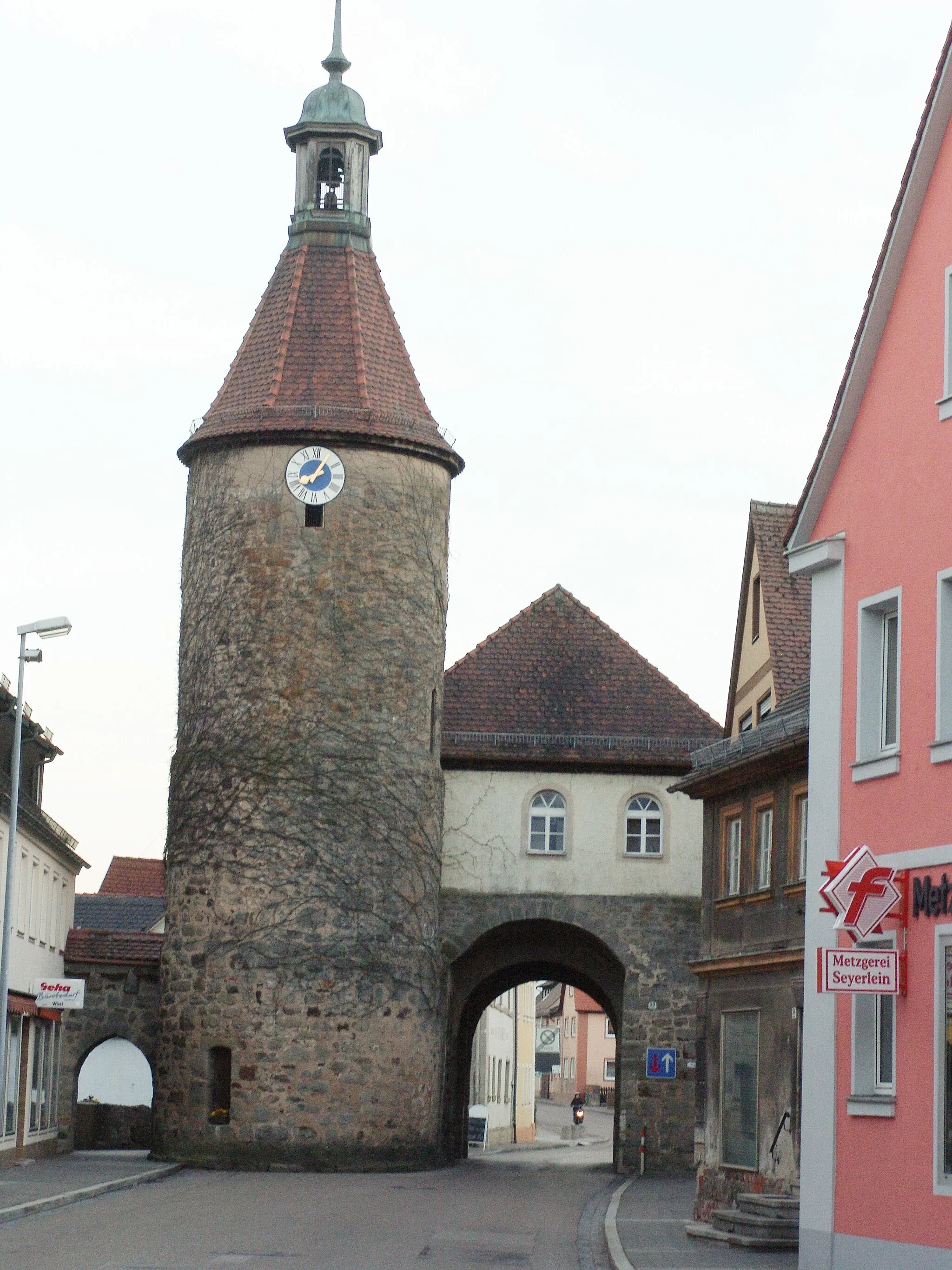 Photo showing: Leutershausen, Am Markt 22