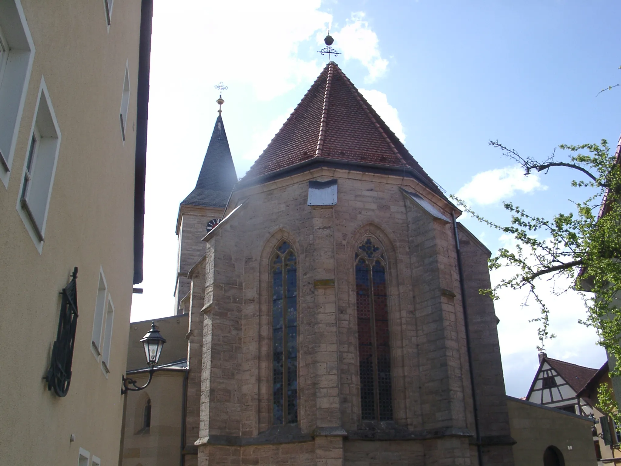 Photo showing: Leutershausen, Basilika St. Peter