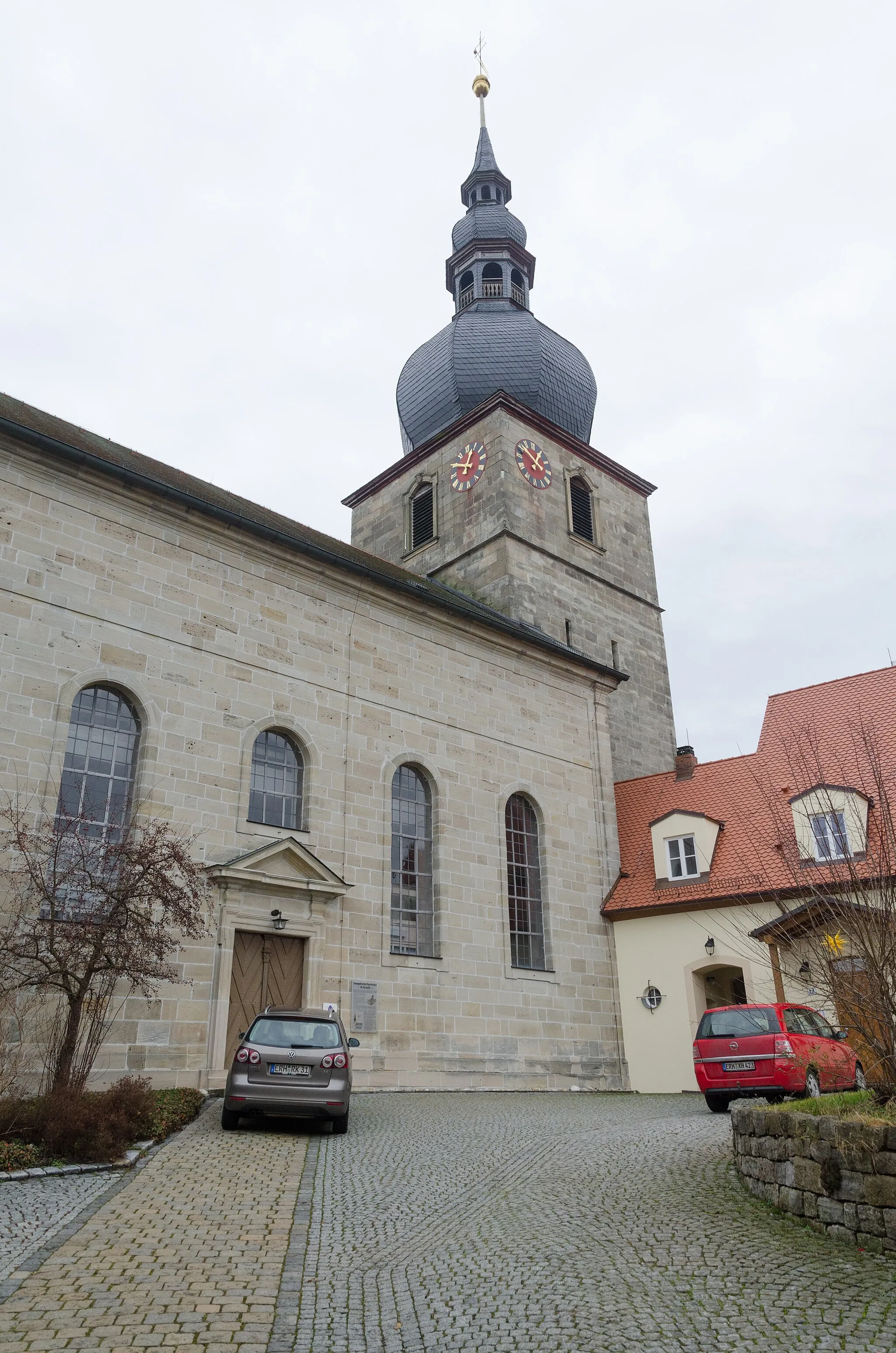 Photo showing: Lonnerstadt, St. Oswald