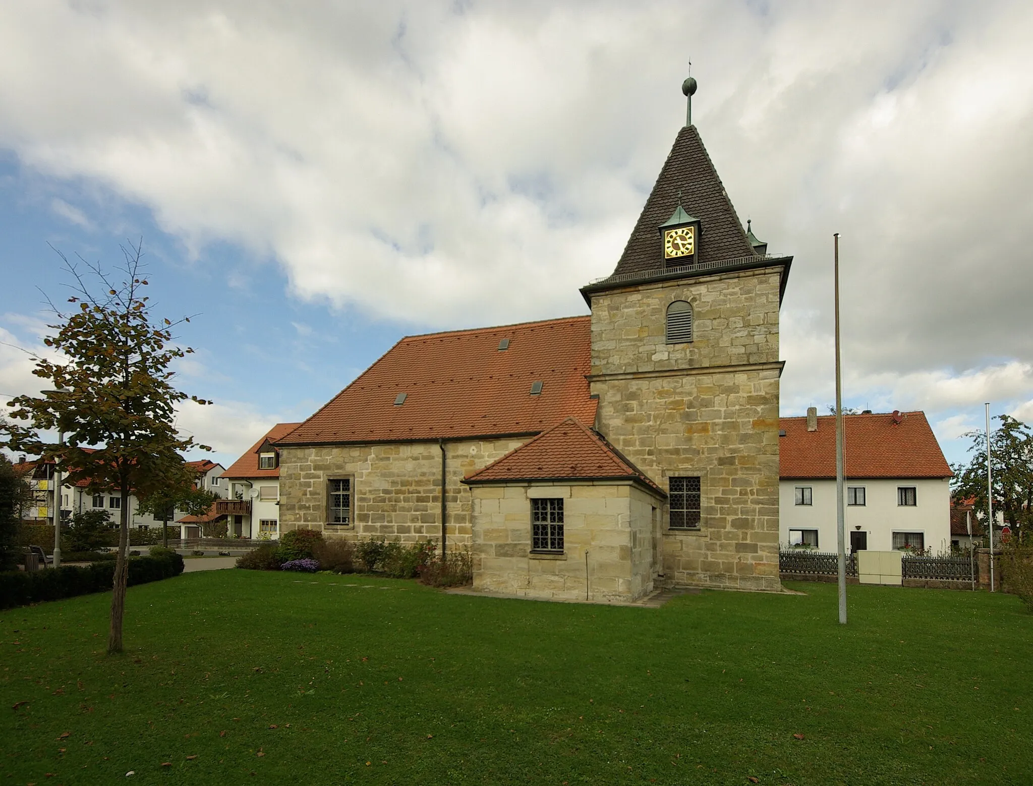 Photo showing: Kirche St. Jakobus in Marloffstein