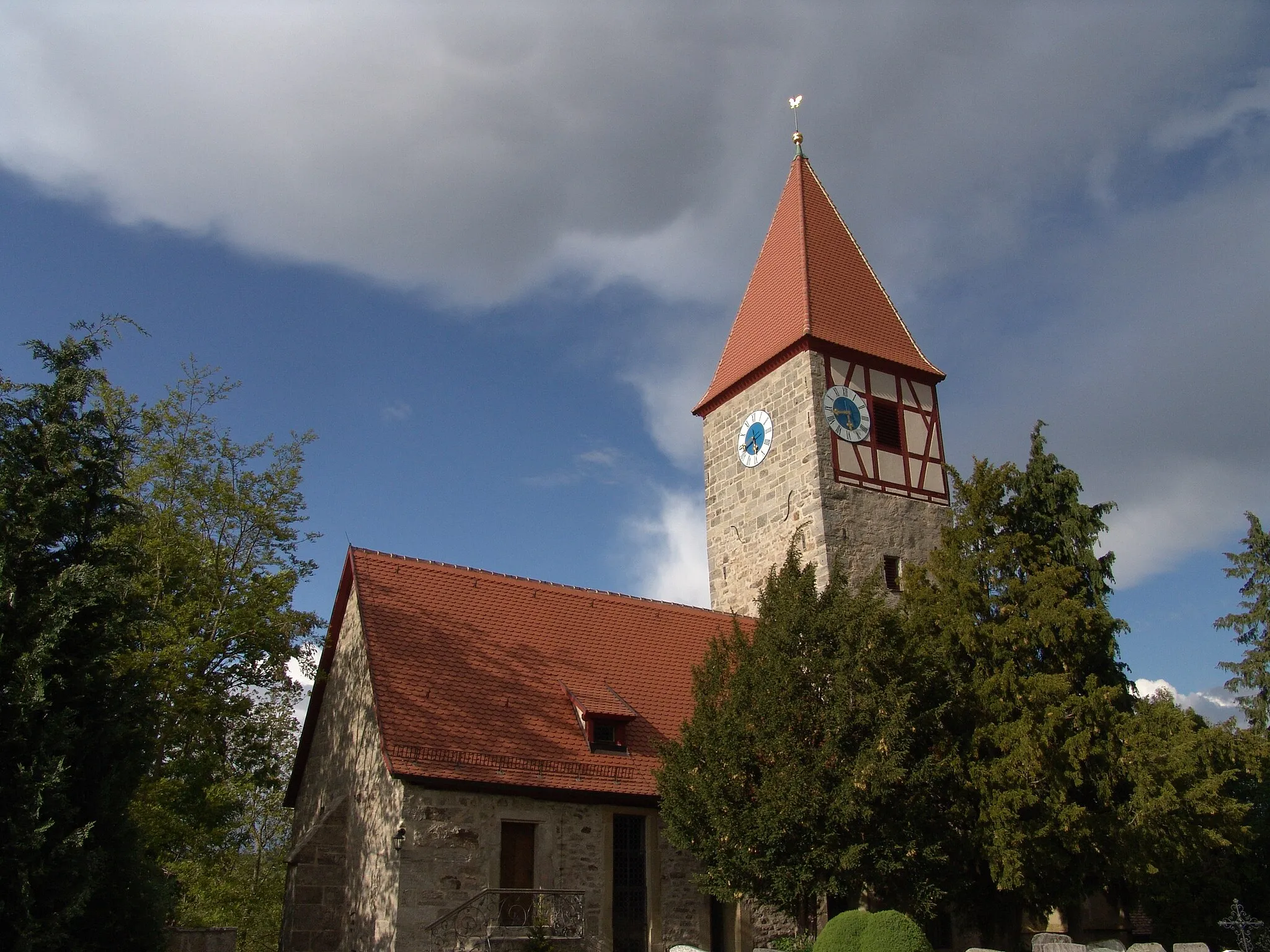 Photo showing: evang.-luth Kirche Heilig Kreuz in Neusitz