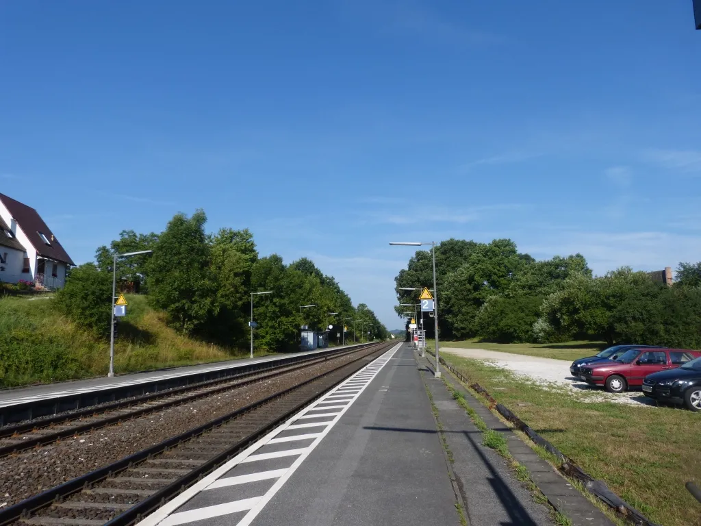 Photo showing: Railwaystation of Reichenschwand, Germany