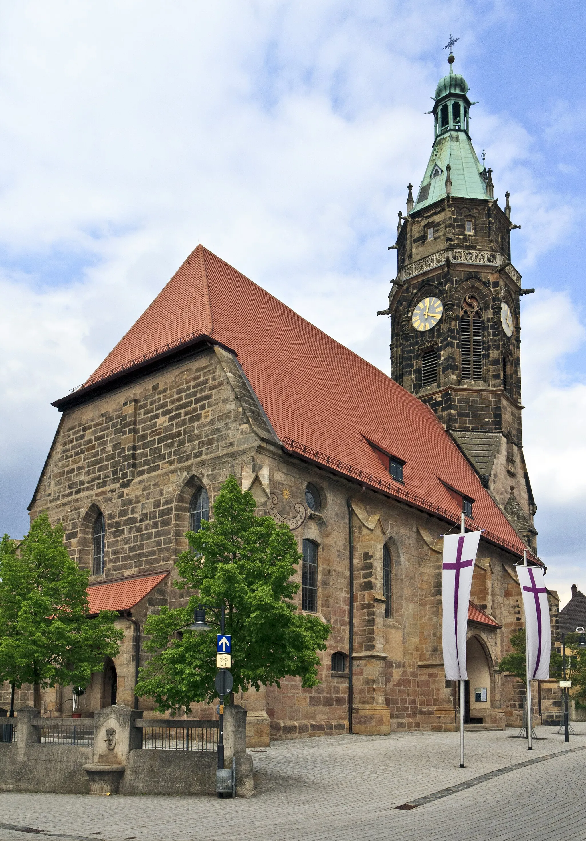 Photo showing: Roth in Mittelfranken, evangelische Stadtkirche