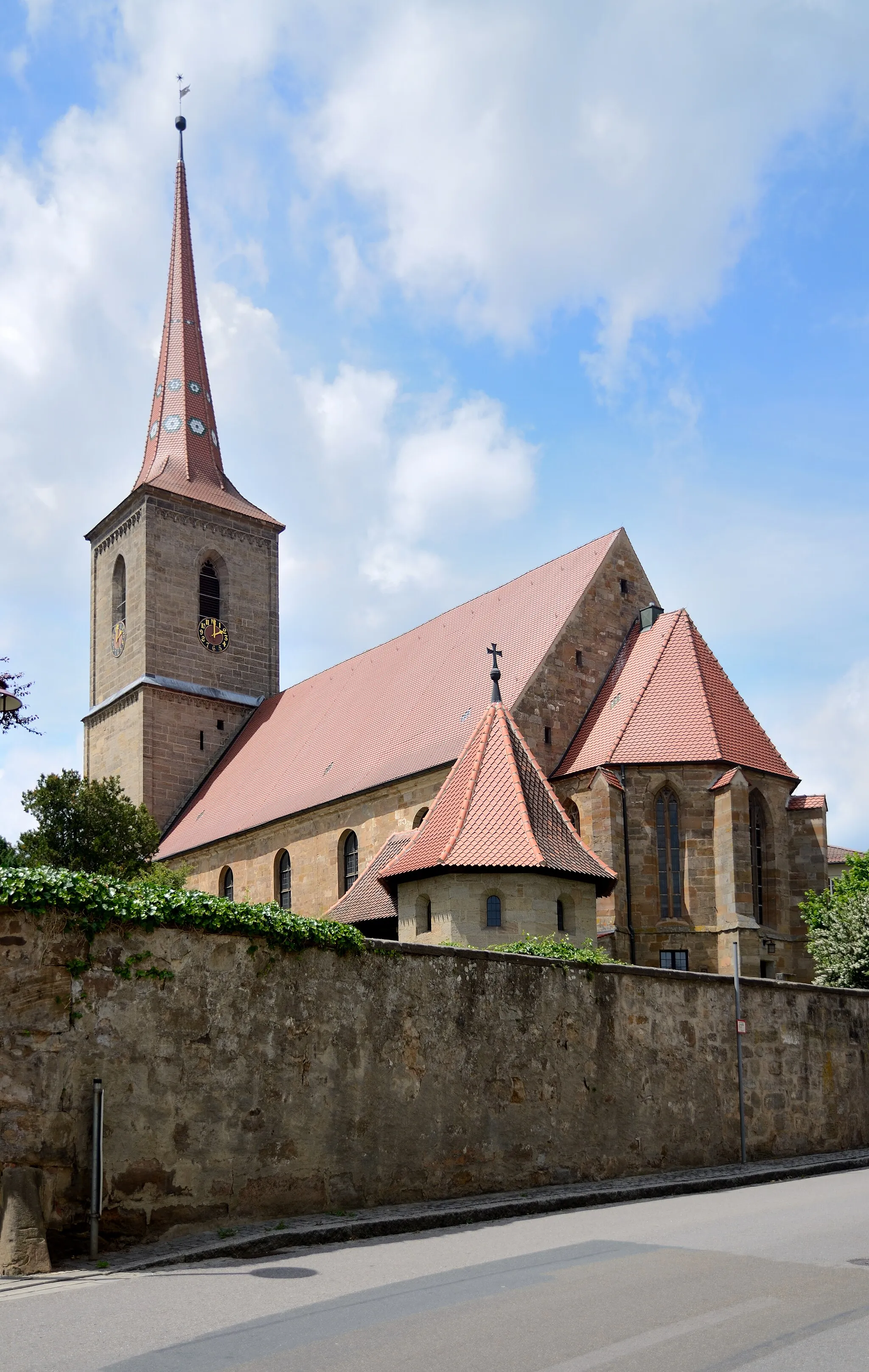 Photo showing: St. Albanskirche in Sachsen bei Ansbach