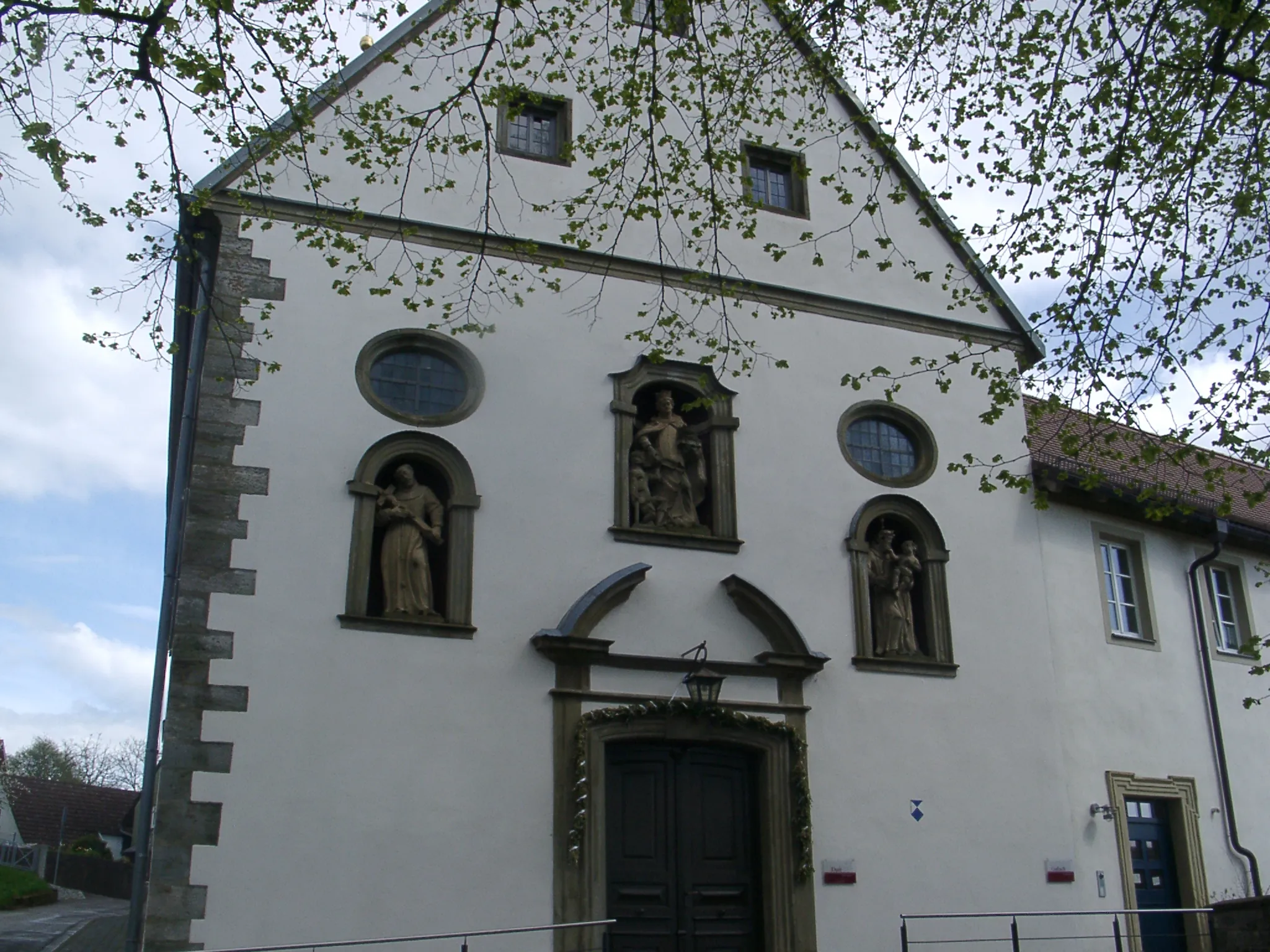 Photo showing: Schillingsfürst, Kath. Kirche