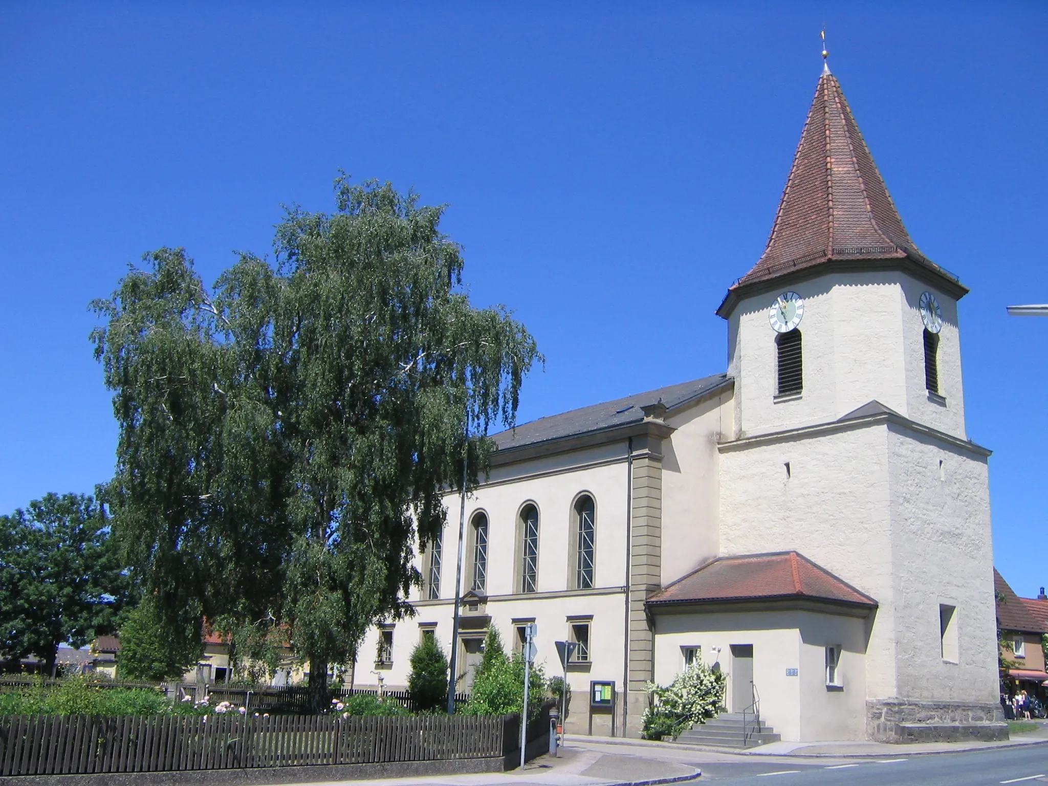 Photo showing: Kirche von Lehengütingen, einem Ortsteil von Schopfloch