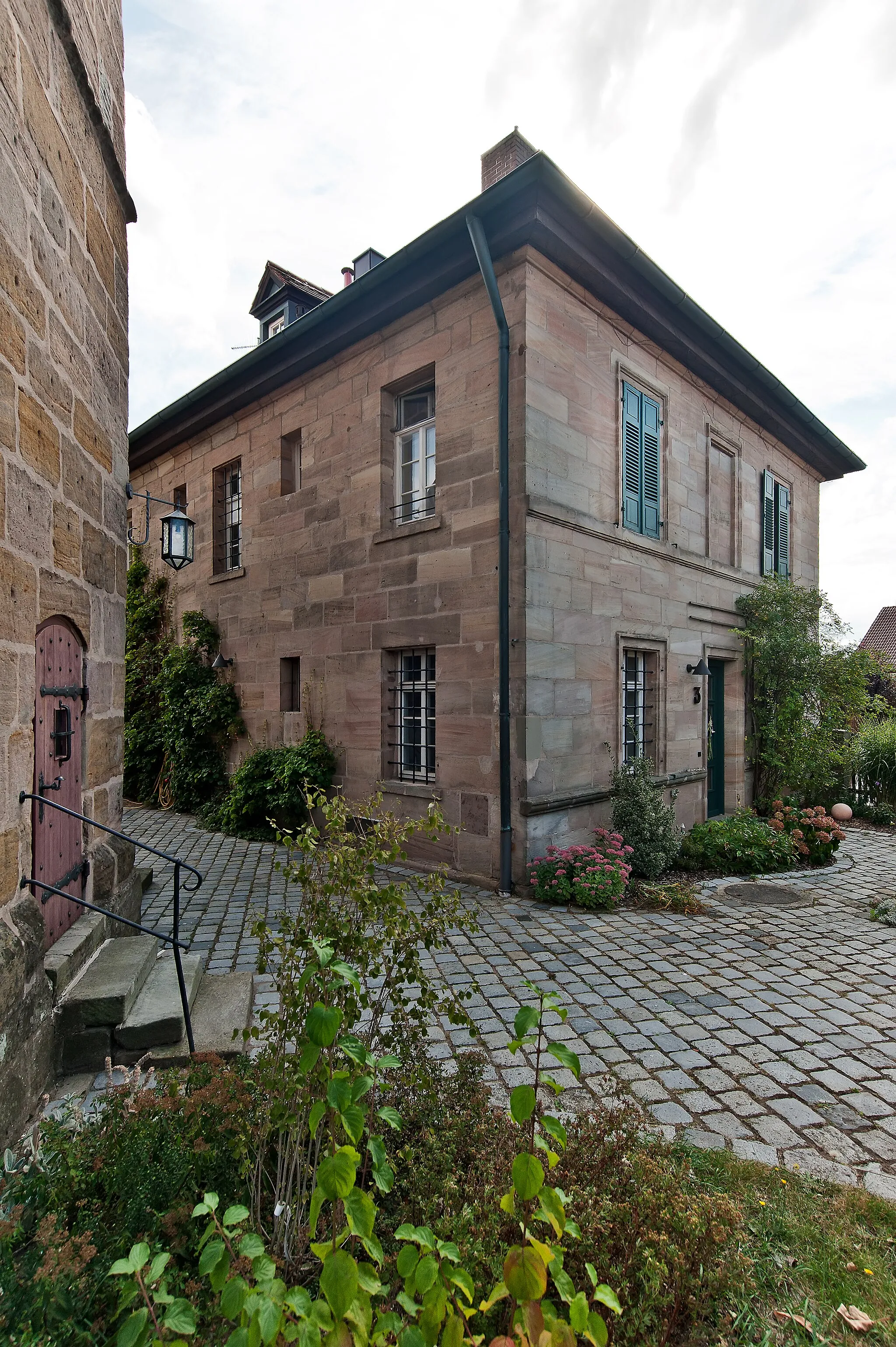 Photo showing: Pfarrgasse 3 Innenhof, Seukendorf