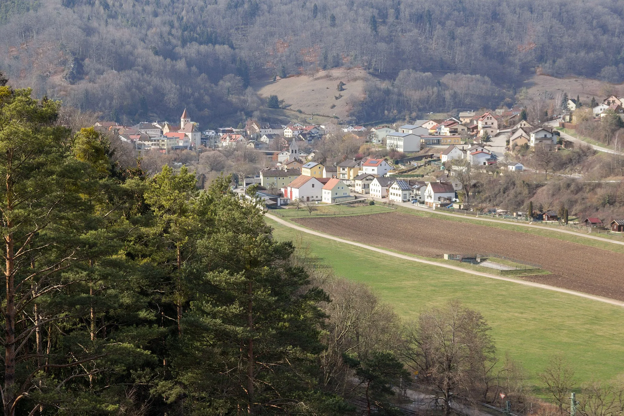 Photo showing: Solnhofen, Ortsansicht