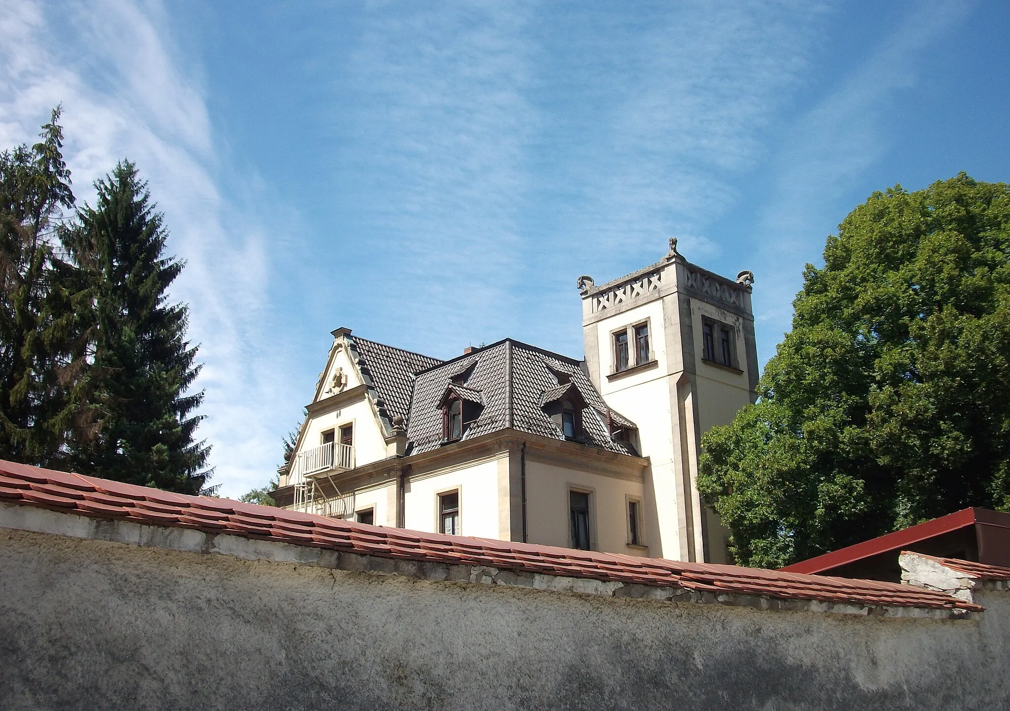 Photo showing: Altes Schloß in Vorra