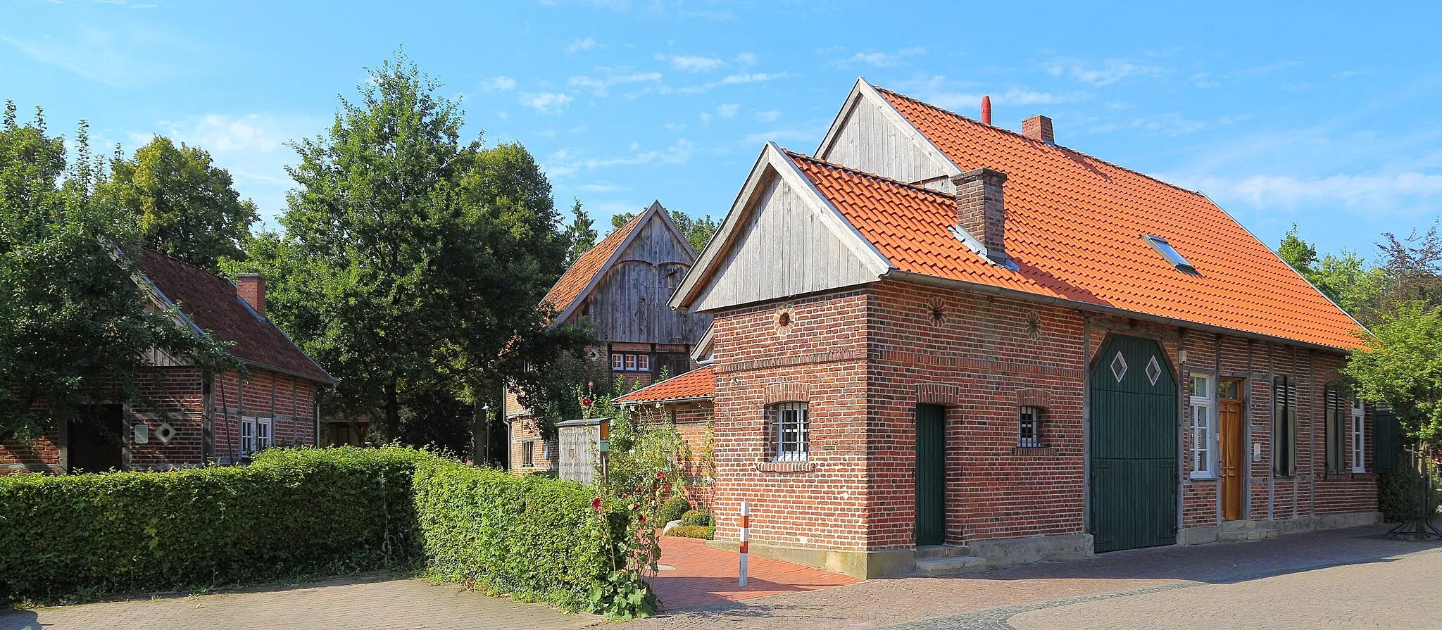 Photo showing: The Heimathues Kittken in Altenberge, Kreis Steinfurt, North Rhine-Westphalia, Germany.