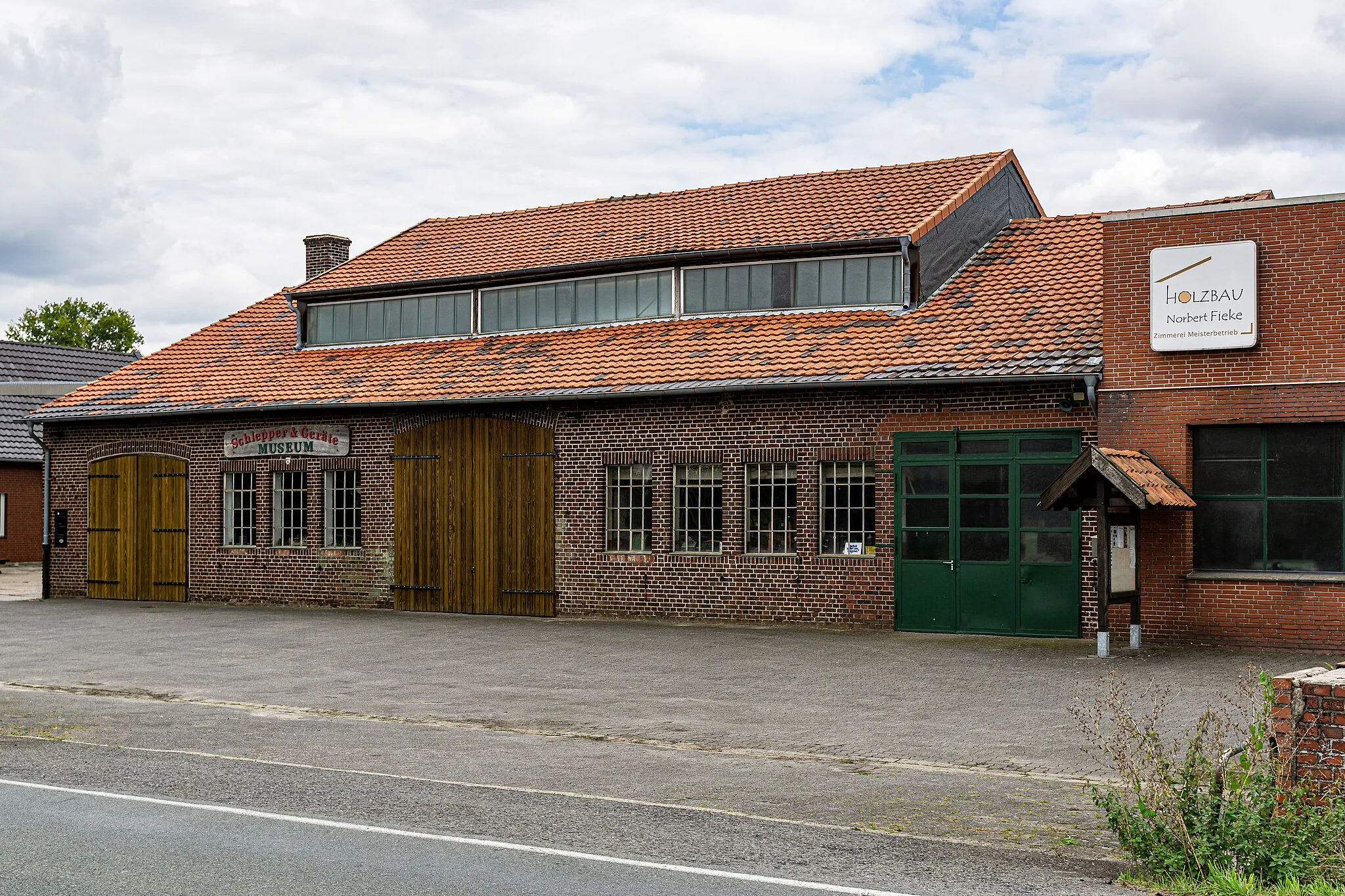 Photo showing: Altenberge, Kümper 110: Ehemaliges Produktionsgebäude der Firma Wesseler; Denkmalnummer 56
