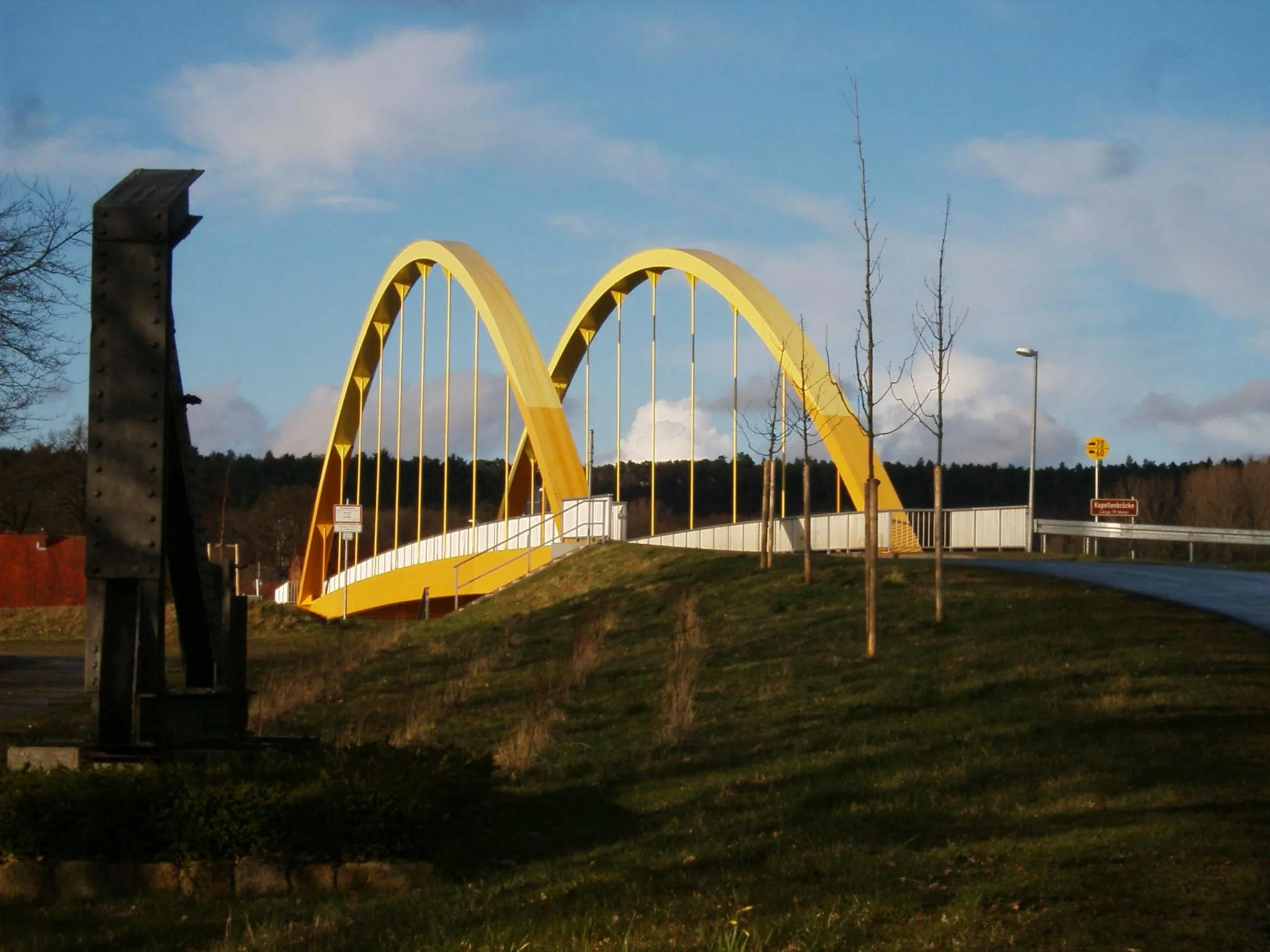 Photo showing: Kapellenbrücke über den Dortmund-Ems-Kanal in Birgte