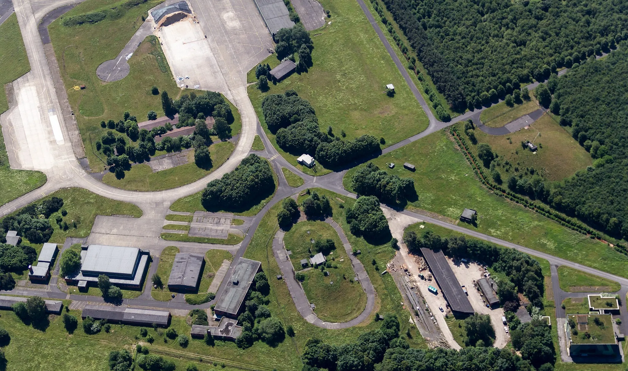 Photo showing: Former Airfield, Dreierwalde, Hörstel, North Rhine-Westphalia, Germany