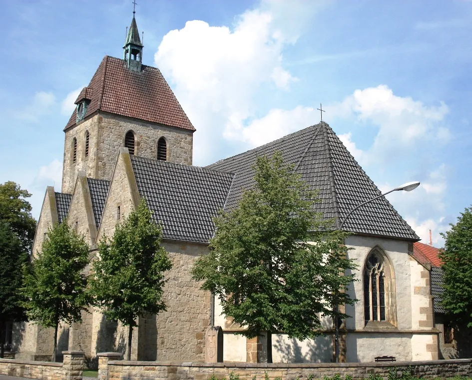 Photo showing: Kirche St. Anna in Dreierwalde, Stadtteil von Hörstel, Kreis Steinfurt, Nordrhein-Westfalen, Deutschland.