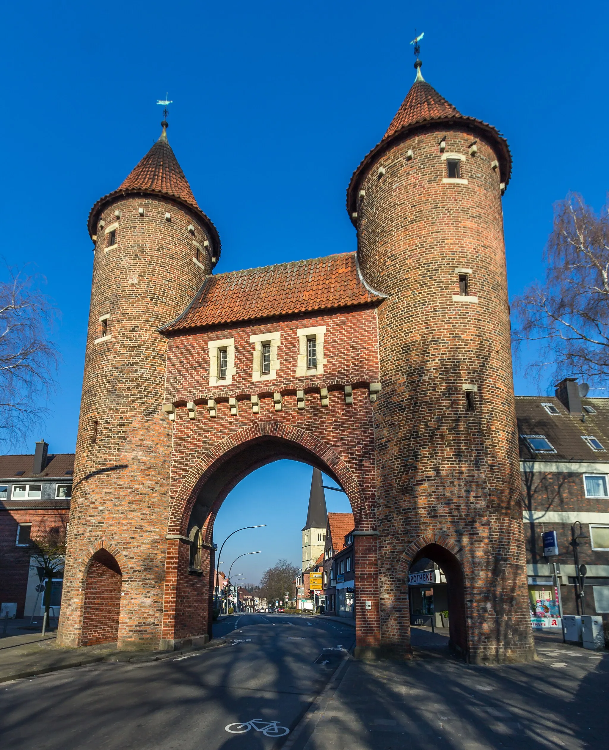 Photo showing: Lüdinghausen Gate in Dülmen, North Rhine-Westphalia, Germany