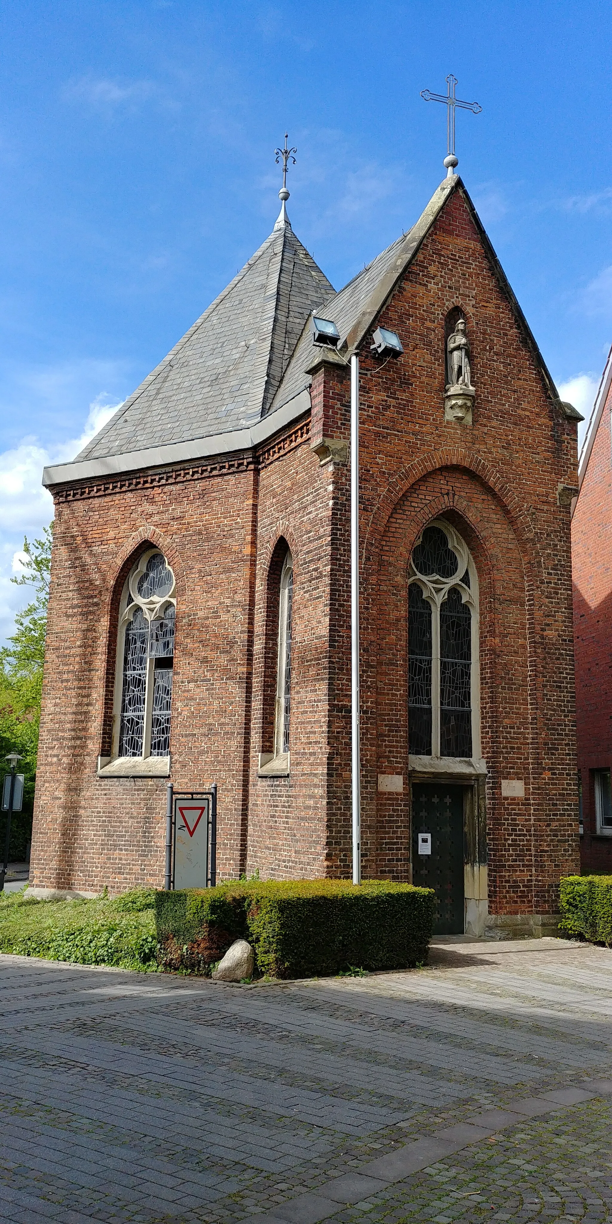 Photo showing: Katholische Marienkapelle in Everswinkel am Kirchplatz