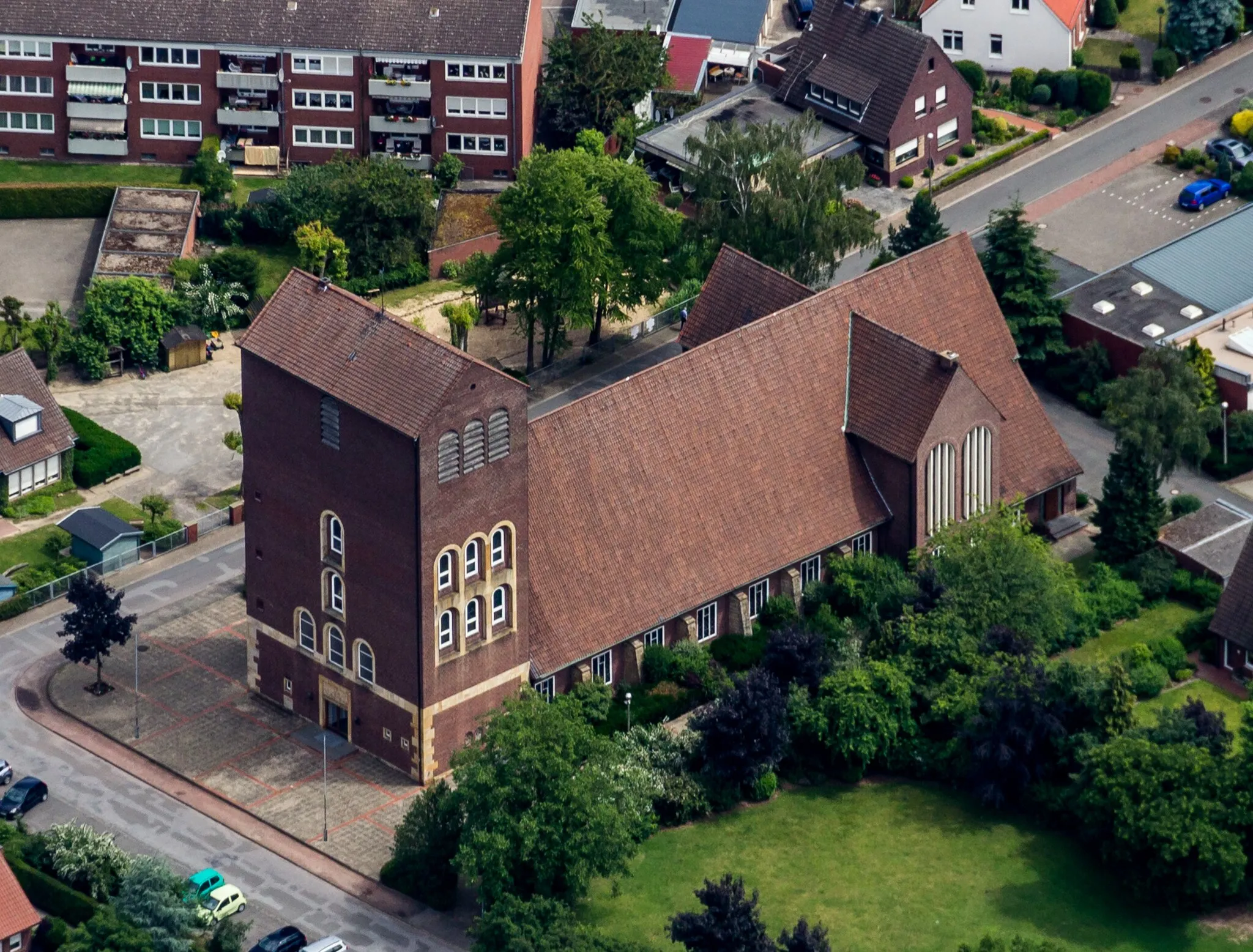 Photo showing: St Joseph Church, Greven, North Rhine-Westphalia, Germany