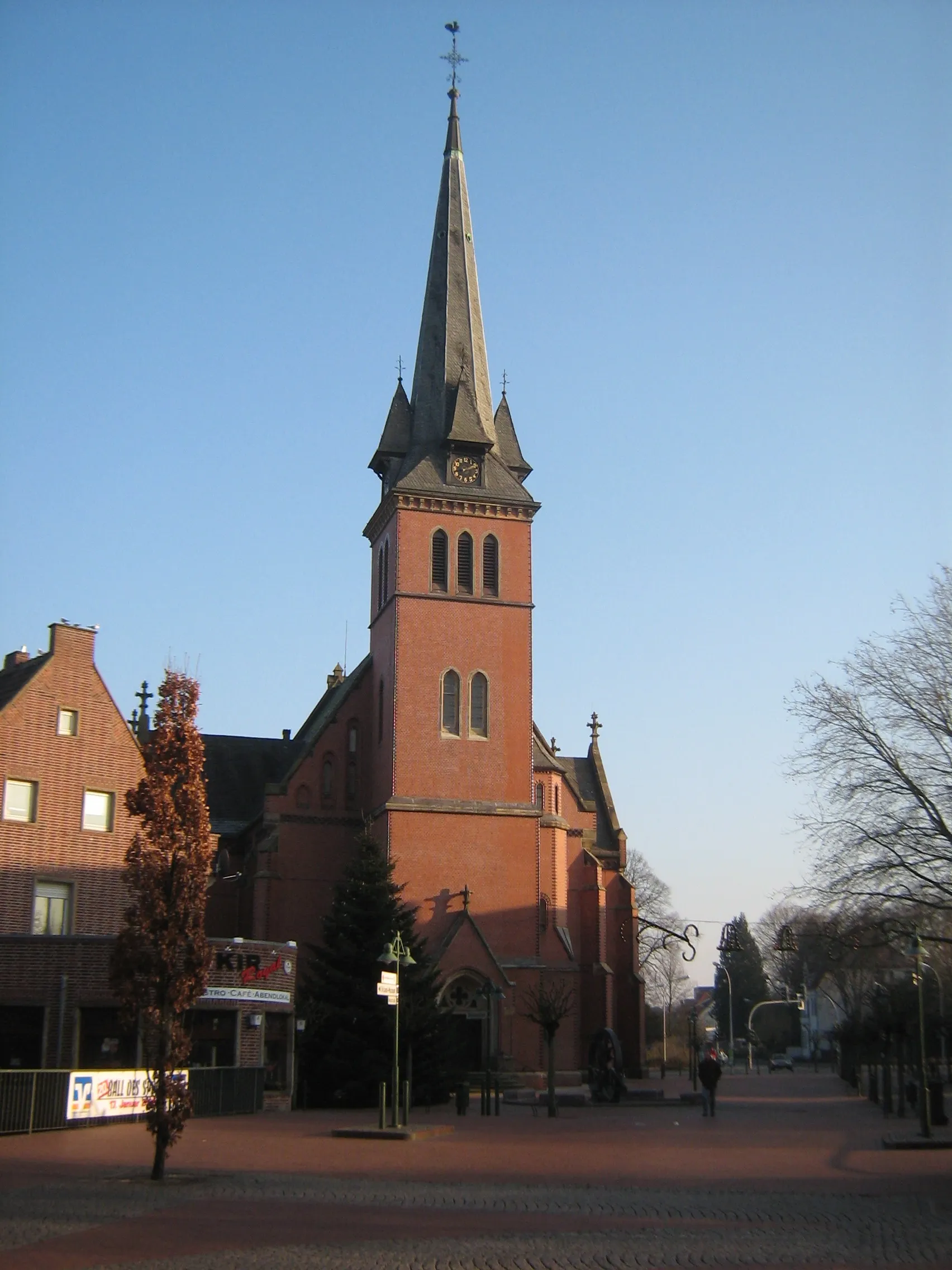Photo showing: Evangelische Stadtkirche in Gronau (Westf.)