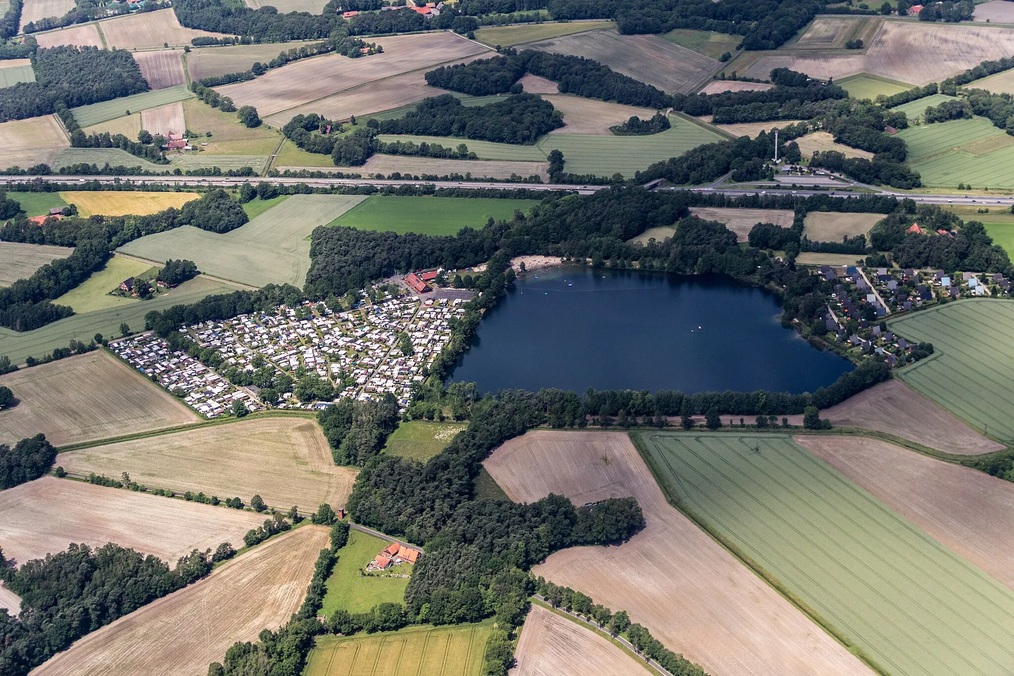 Photo showing: Buddenkuhle, Ladbergen, North Rhine-Westphalia, Germany