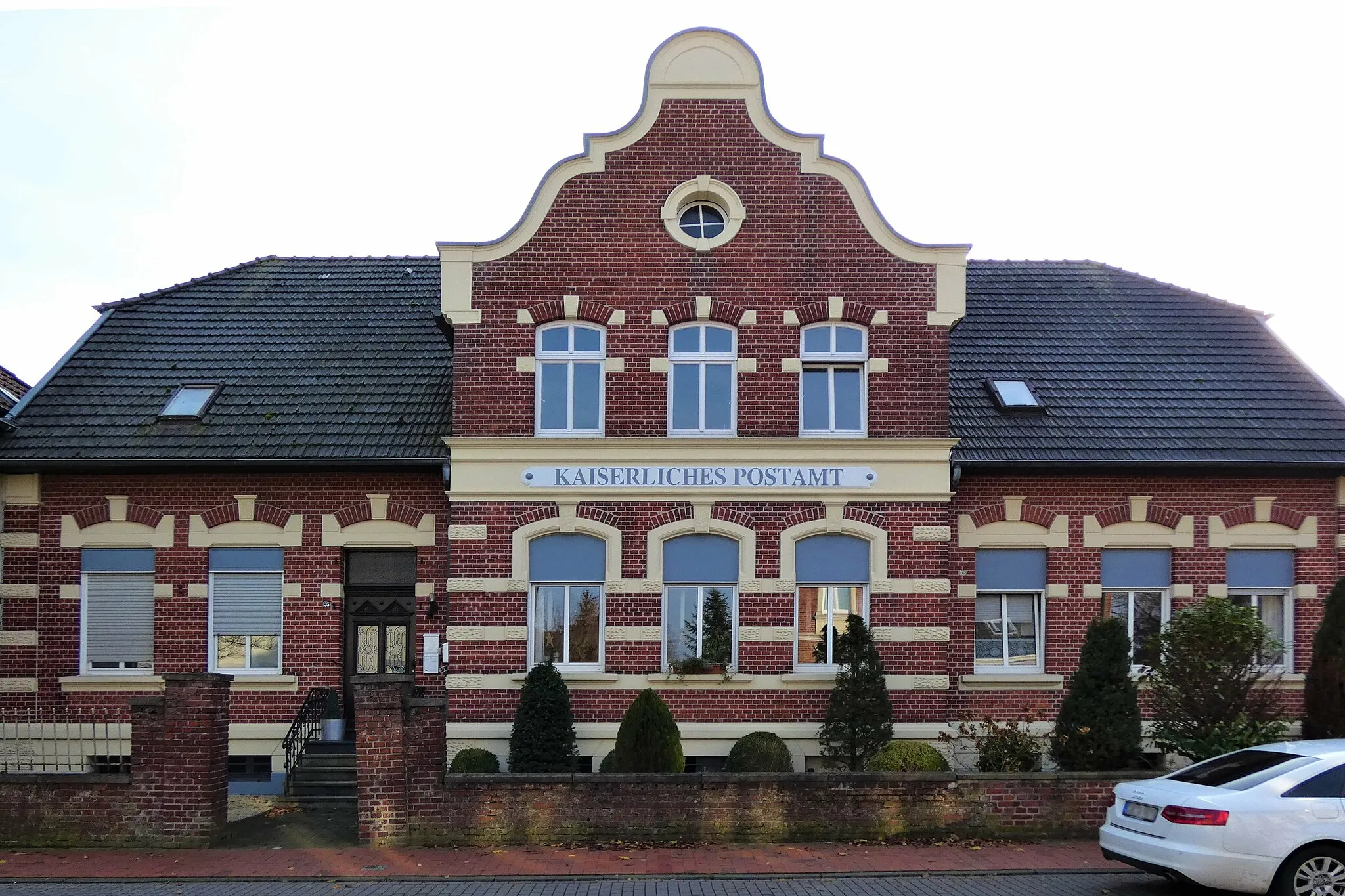 Photo showing: Denkmalliste Legden Nr. 22 - Ehem. Kaiserliches Postamt, Hauptstrasse 35, Legden, Kreis Borken, NRW, Deutschland