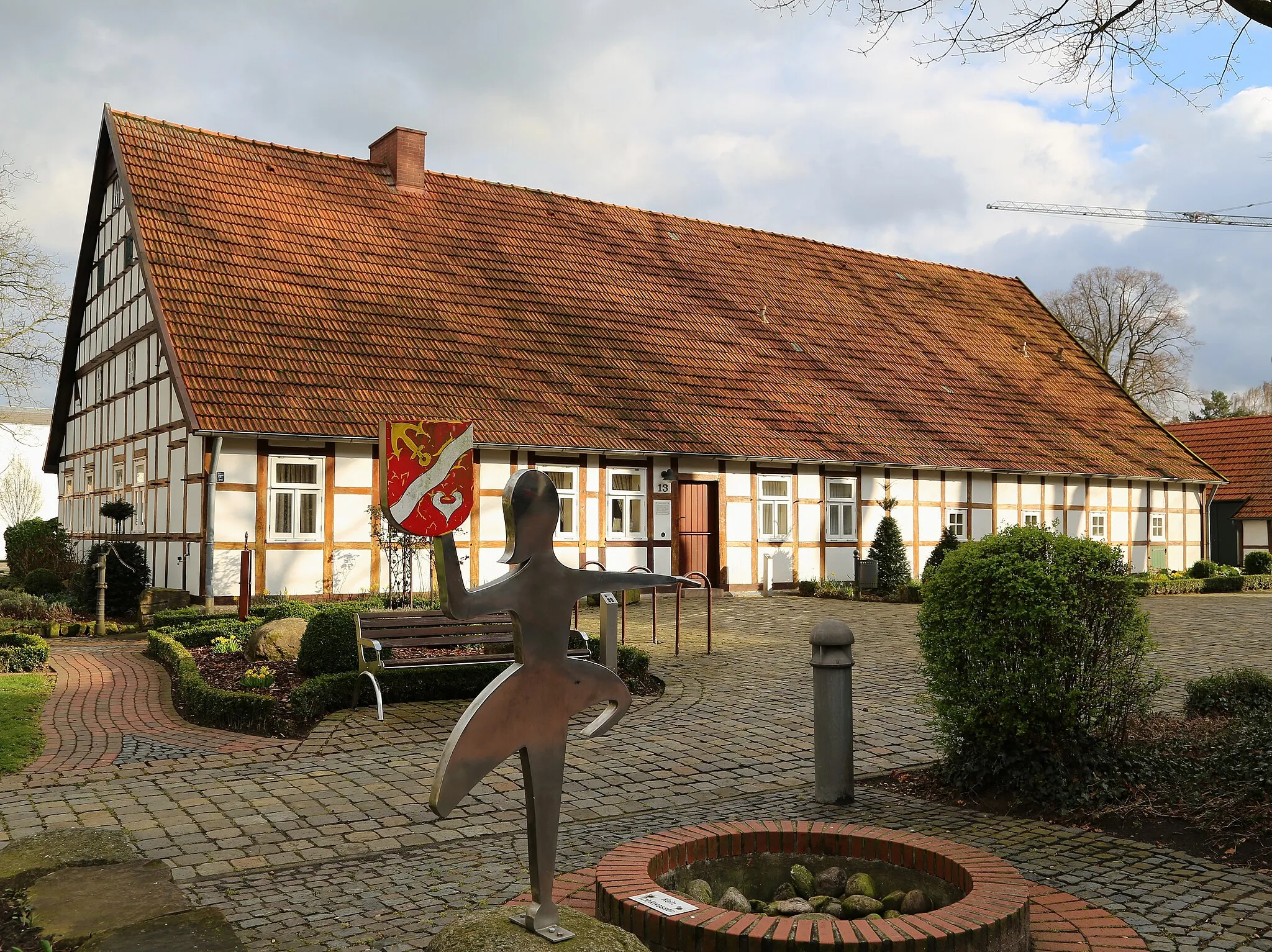 Photo showing: Hehwerth House (Haus Hehwerth) in Alt-Lotte, a district of Lotte, Kreis Steinfurt, North Rhine-Westphalia, Germany.