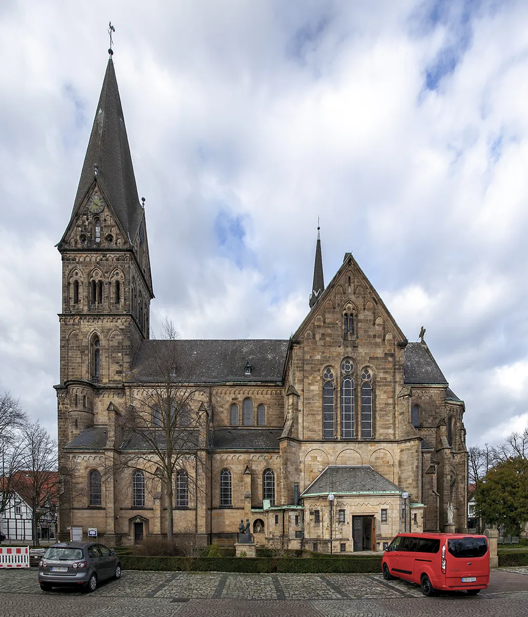 Photo showing: Mettingen, Katholische Pfarrkirche St. Agatha