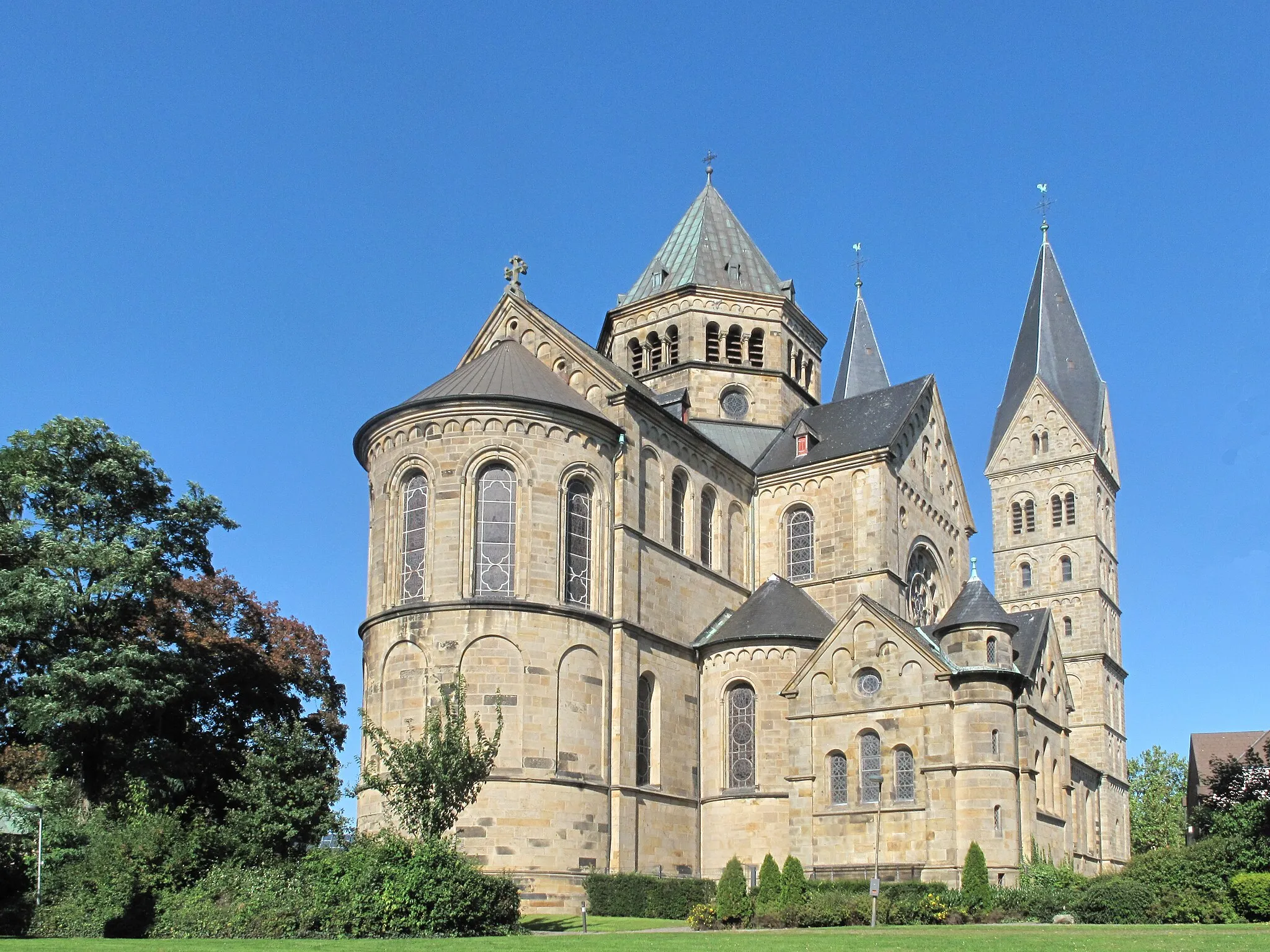 Photo showing: Neuenkirchen, church: die katholische Pfarrkirche Sankt Anna