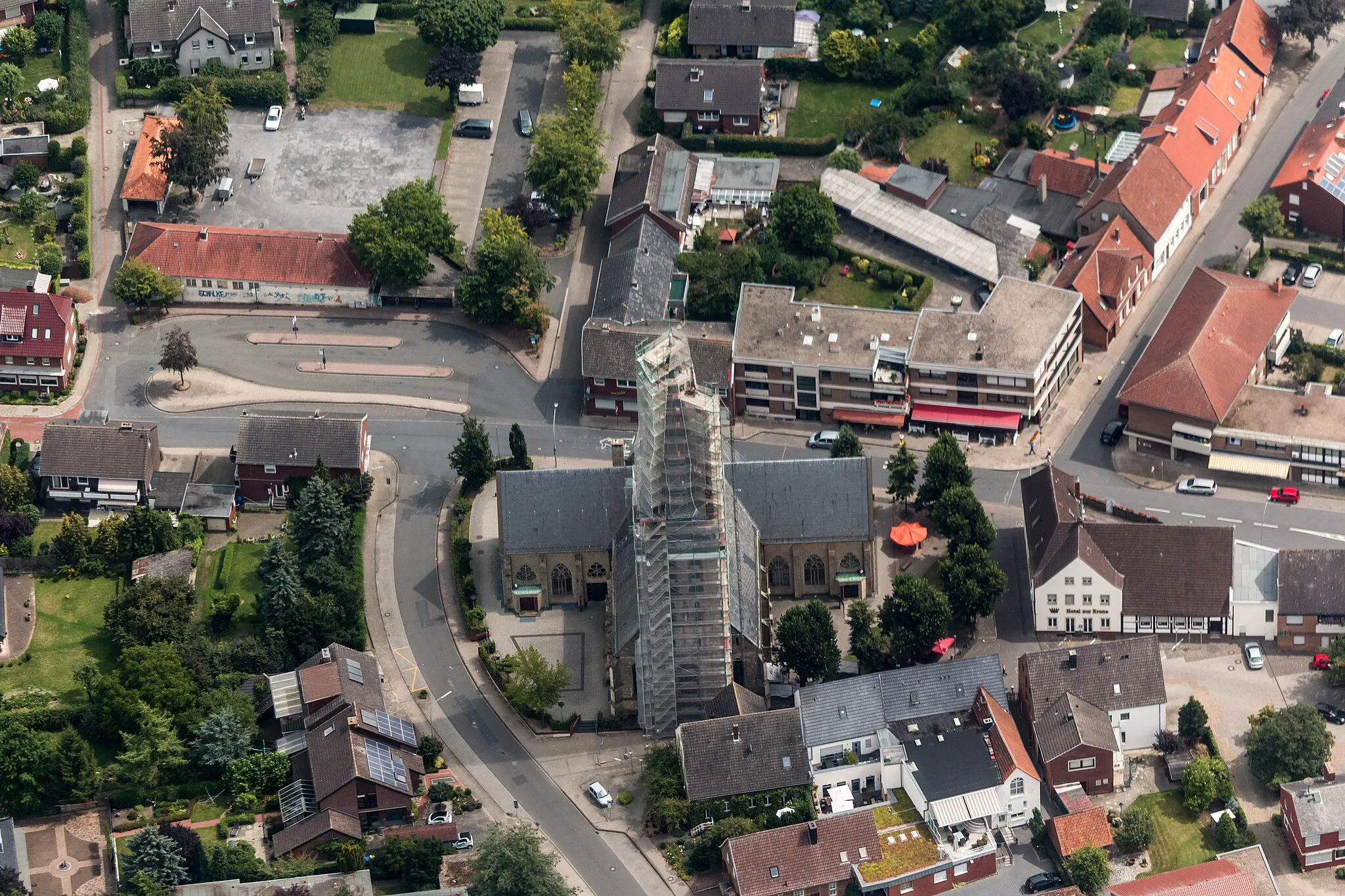 Photo showing: St Dionysius Church, Nordwalde, North Rhine-Westphalia, Germany