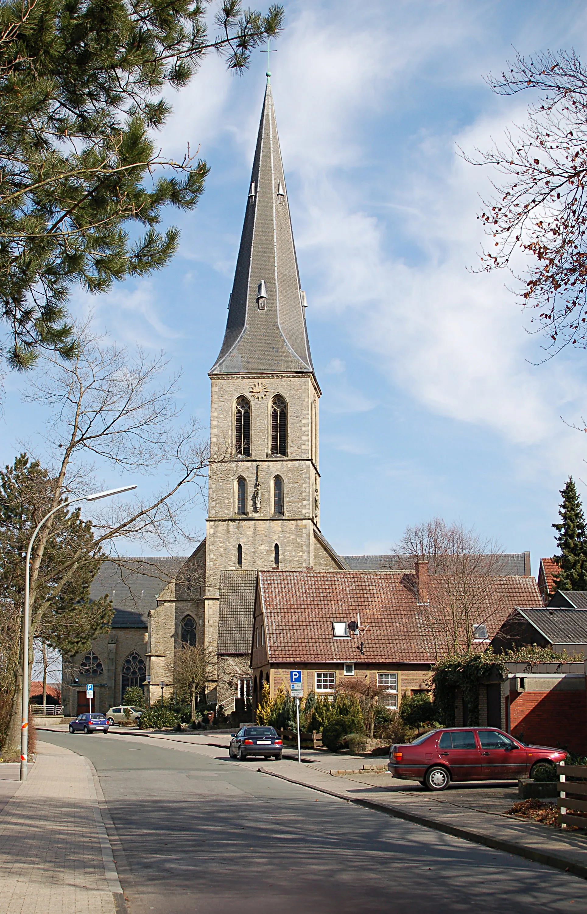 Photo showing: Die katholische Kirche in Nordwalde