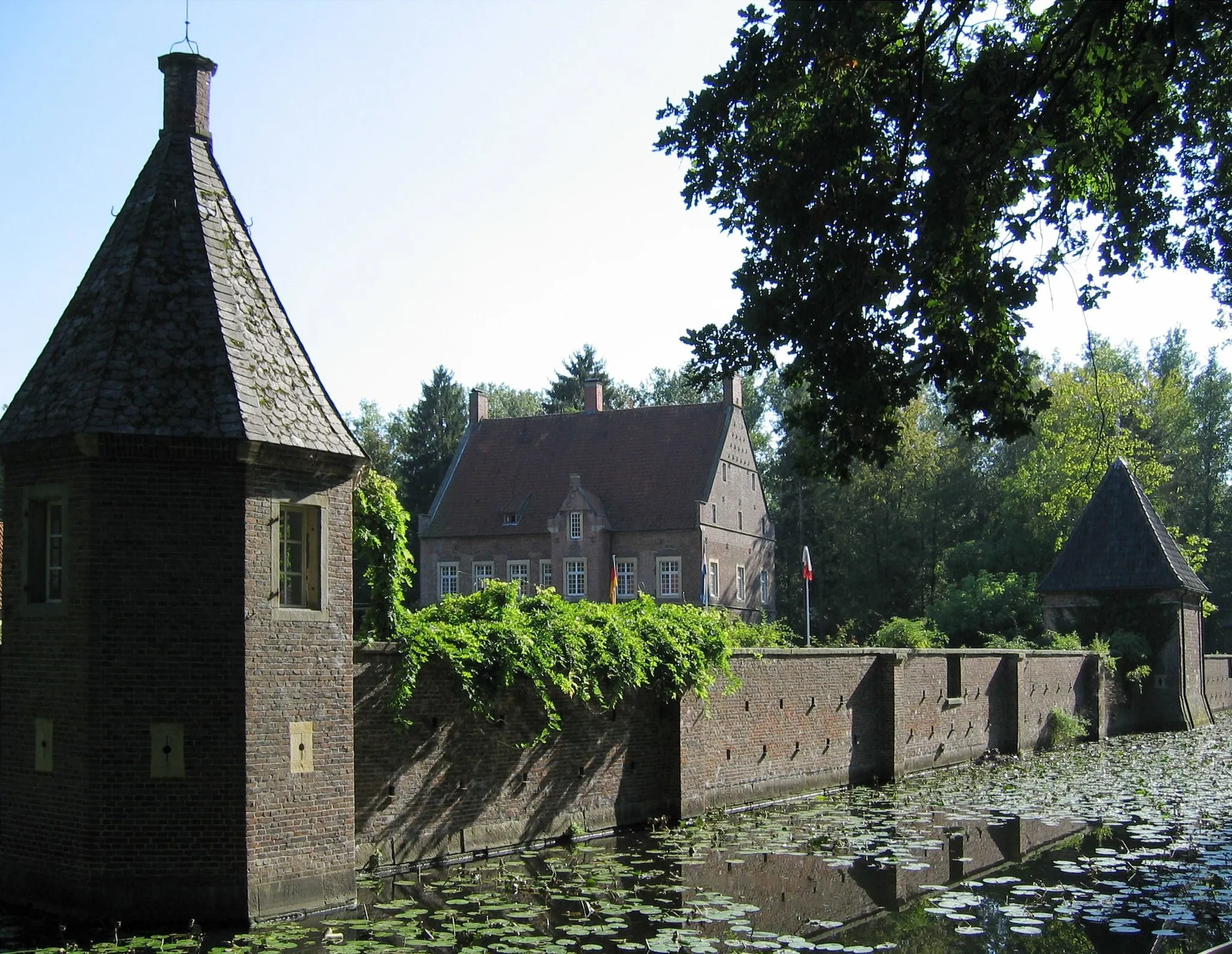 Photo showing: Wasserburg Haus Welbergen