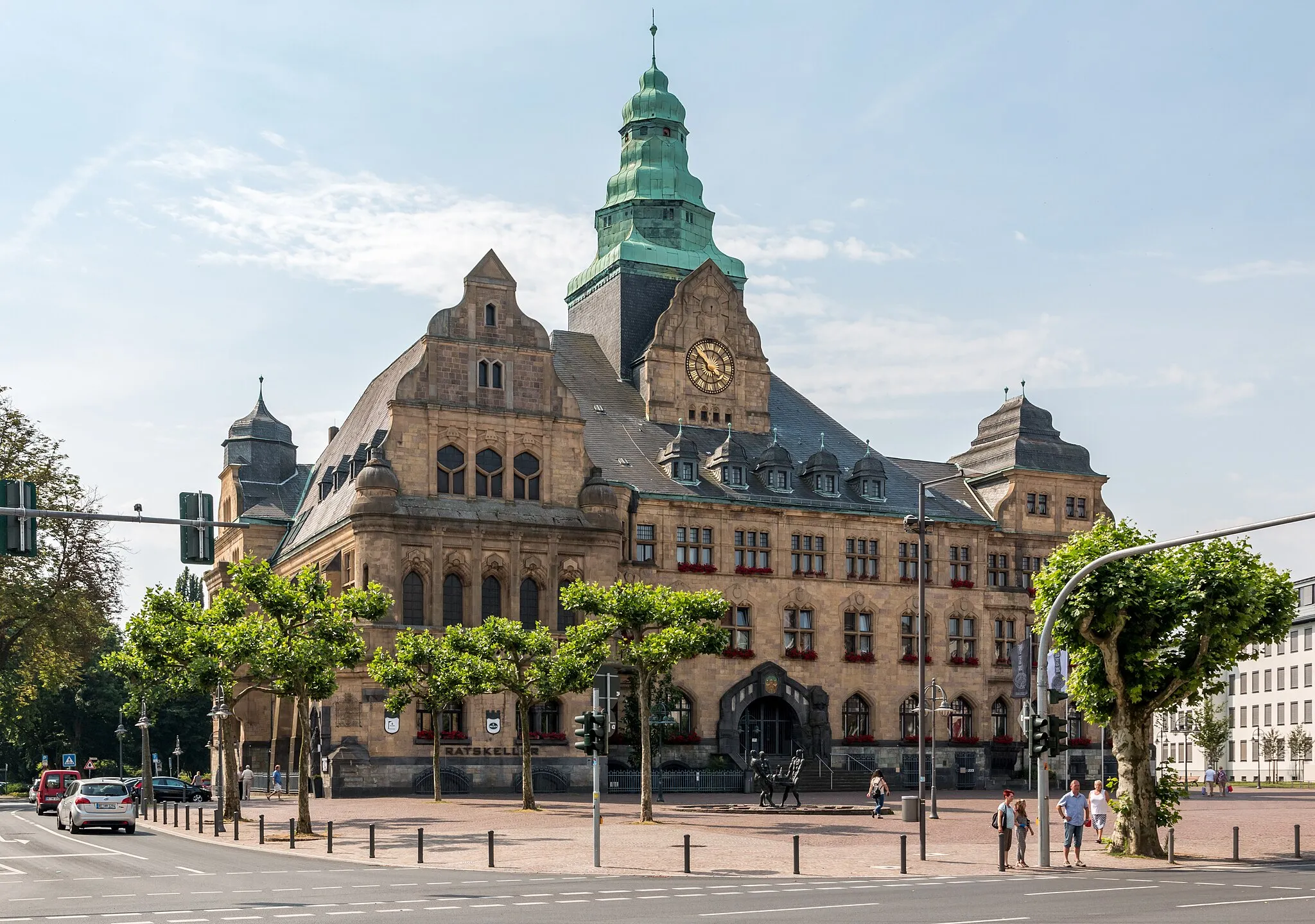 Photo showing: Town hall, Recklinghausen, North Rhine-Westphalia, Germany