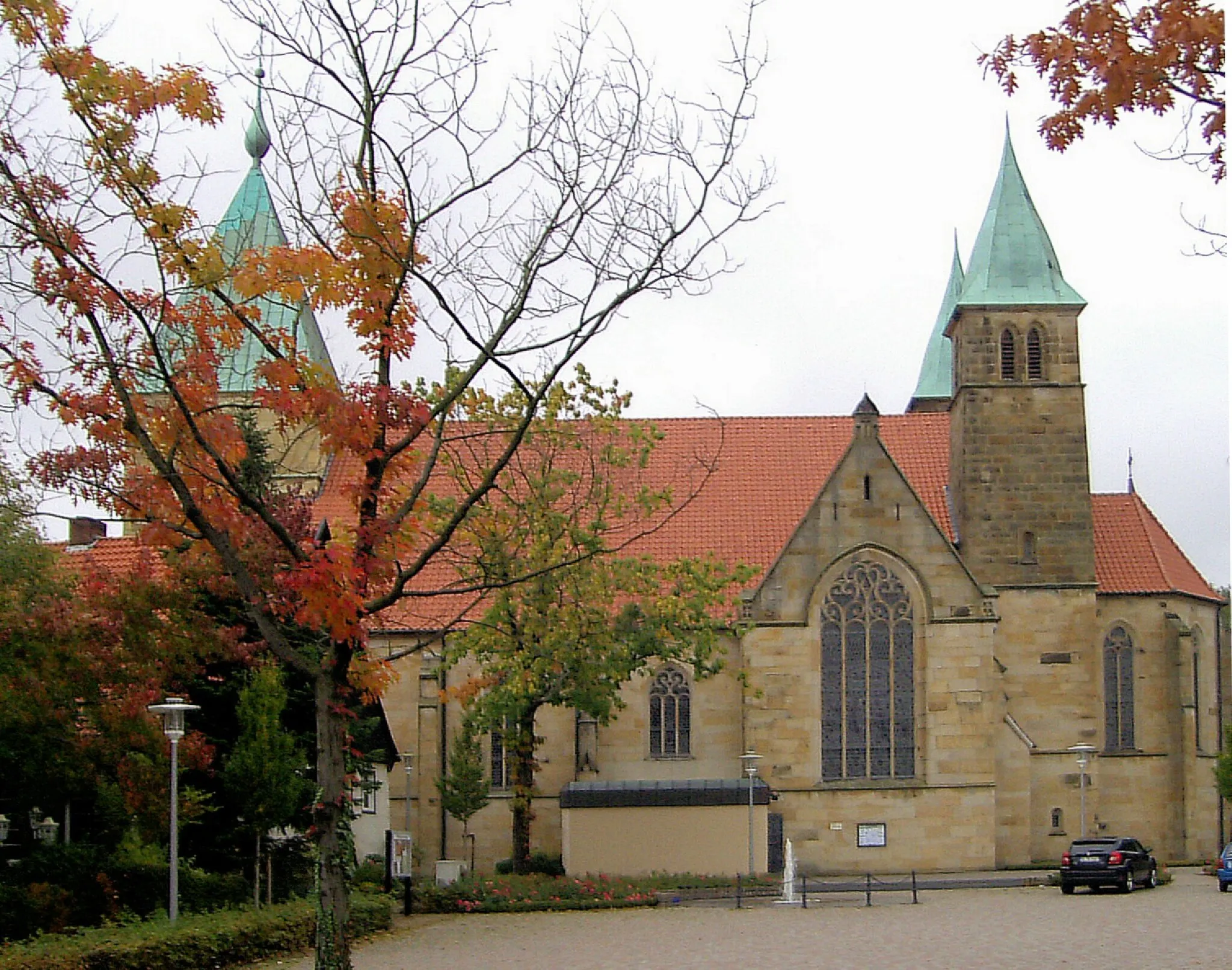 Photo showing: Pfarrkirche St. Johannes Baptist in Bösensell