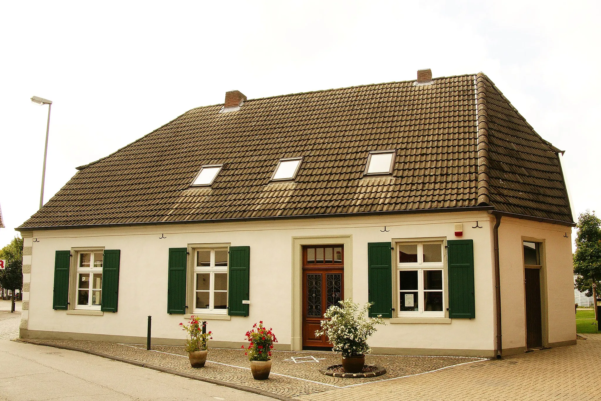 Photo showing: Baudenkmal in Hamminkeln: Jakobshaus/Humberghaus, Dingden, Hohe Straße