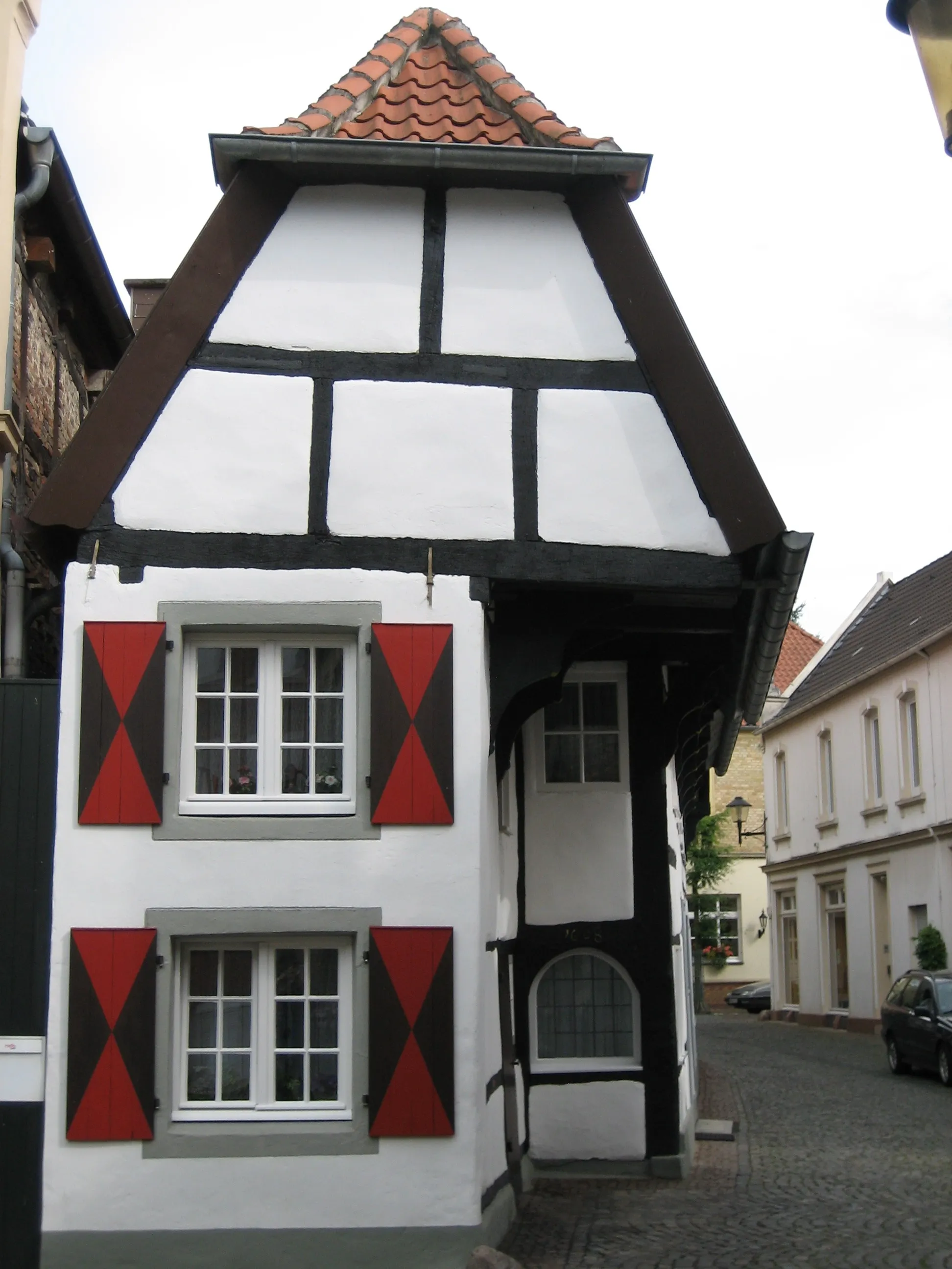 Photo showing: A house of 1608, Warendorf, Pumperie 6