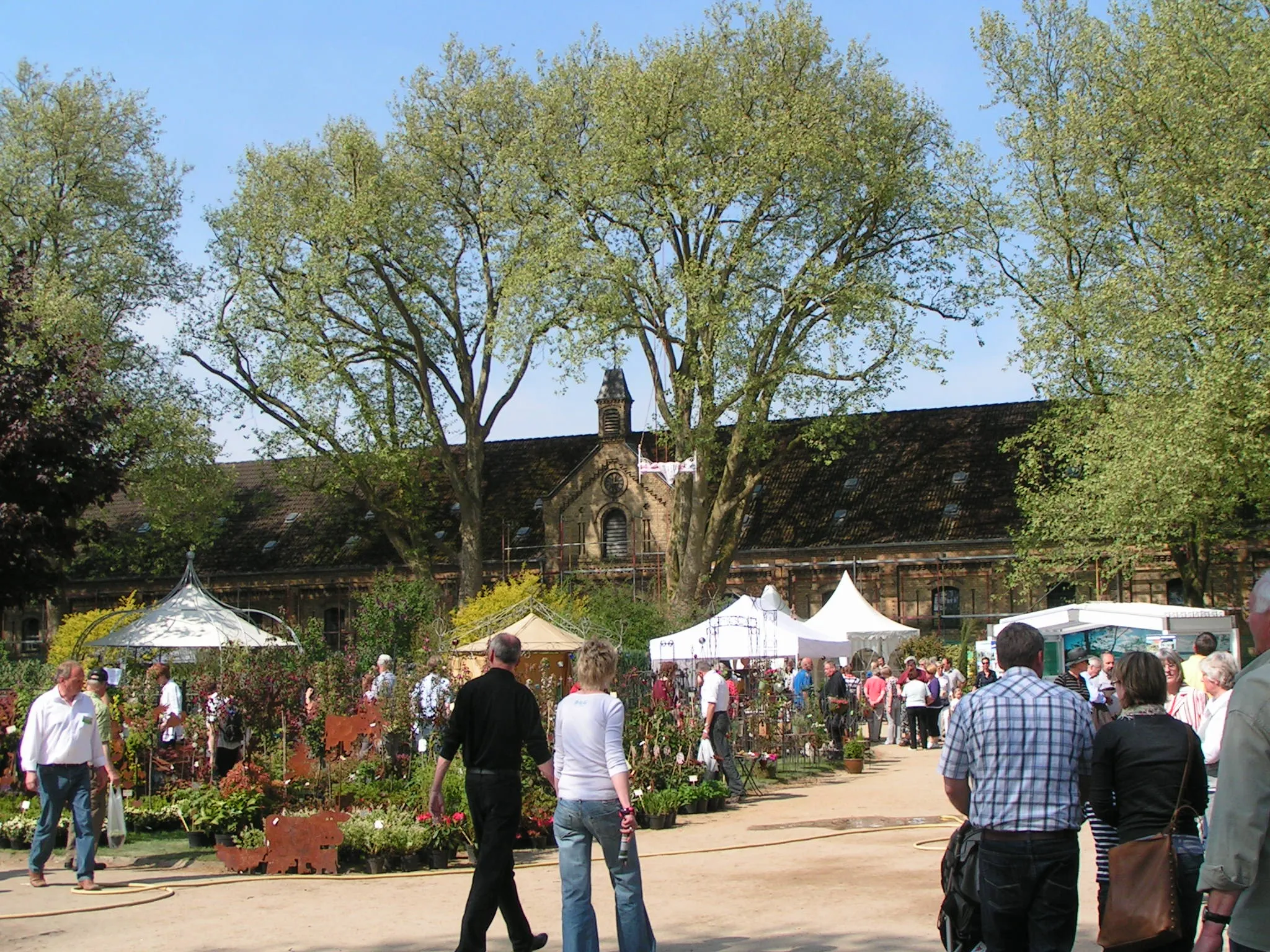 Photo showing: Gartenfestival 2009 auf dem Gelände des Landesgestüts Warendorf