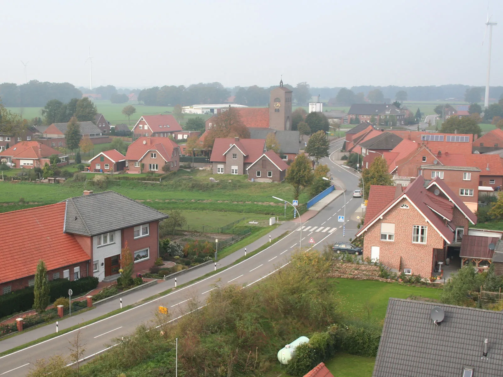 Photo showing: Foto zeigt das Dorf Bilk (Ortsteil von Wettringen)