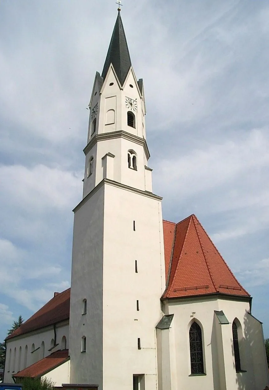 Photo showing: Pfarrkirche St. Stephan in Egglham