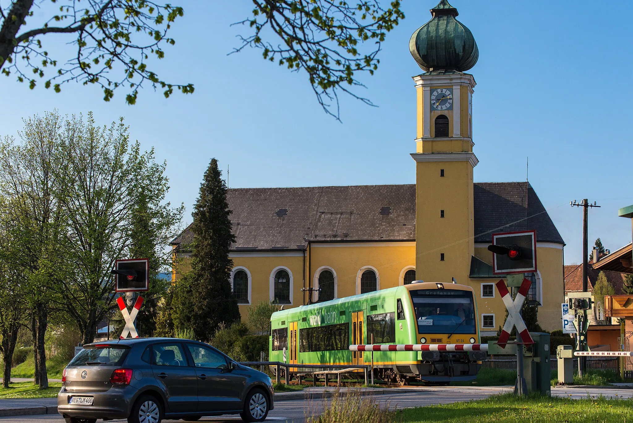 Photo showing: Waldbahn in Frauenau