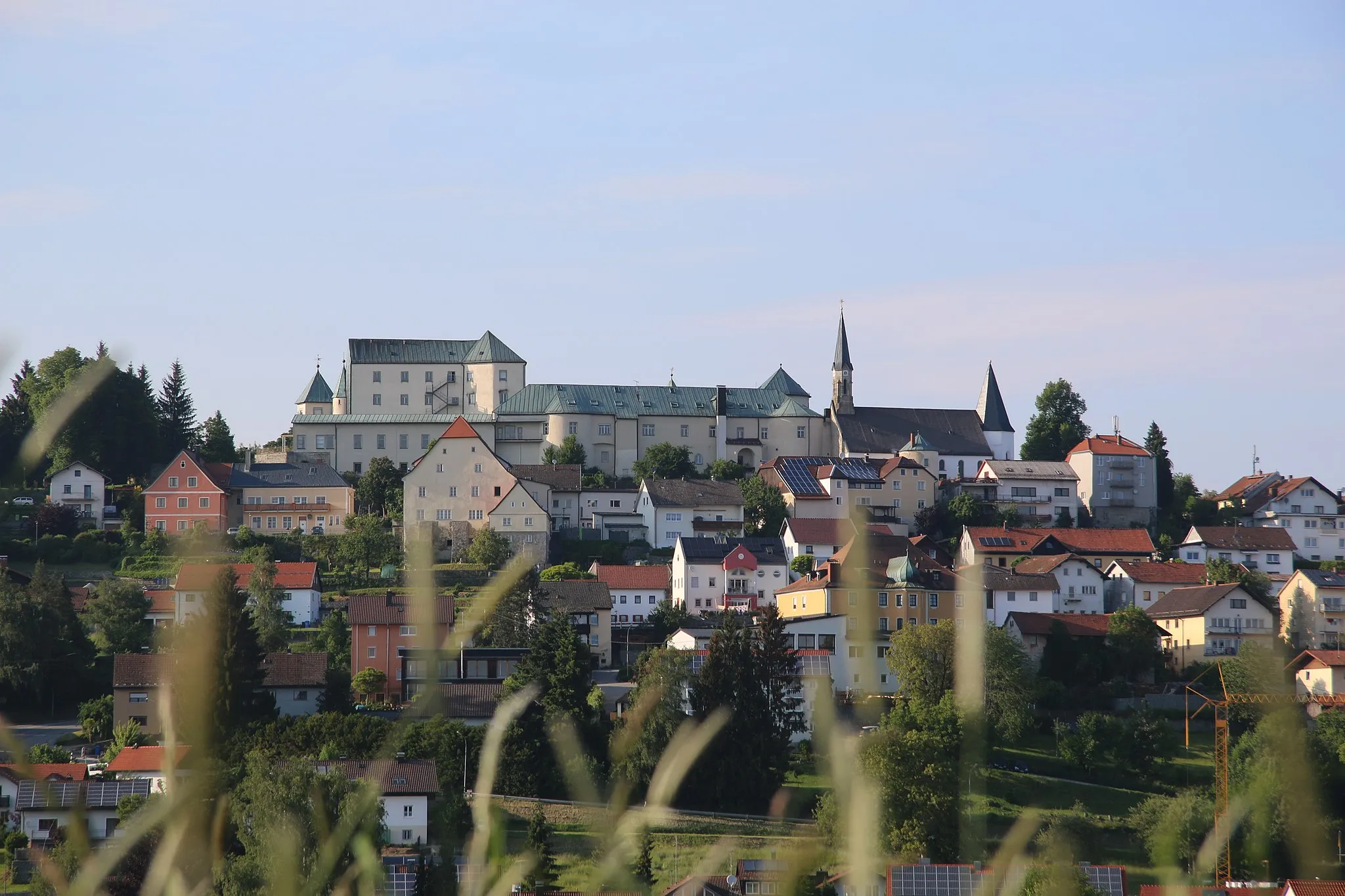 Photo showing: Südansicht des Schlossbergs in Fürstenstein