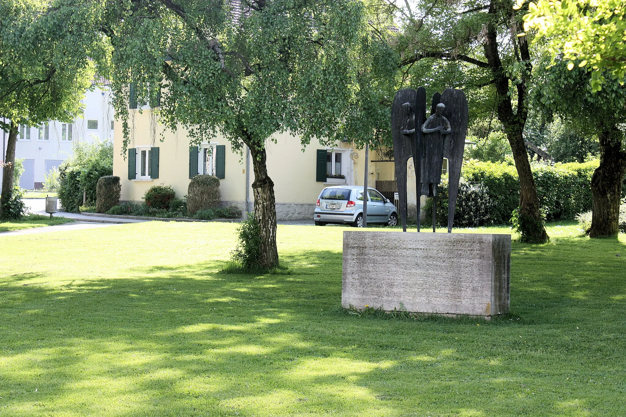 Photo showing: Fürstenzell, sculpture in the park at the monastery