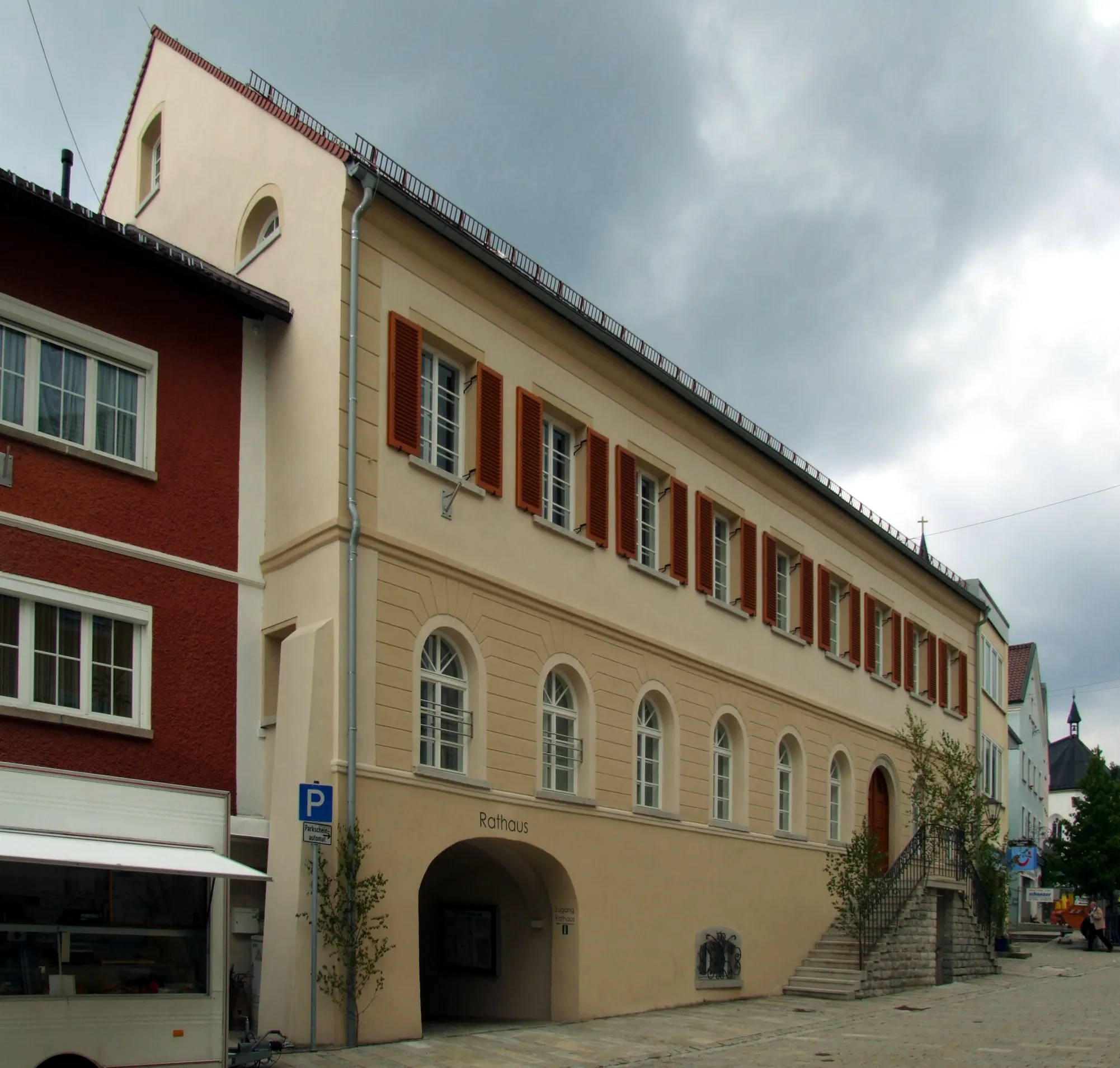 Photo showing: Marktplatz 10 in Hauzenberg, Bayern