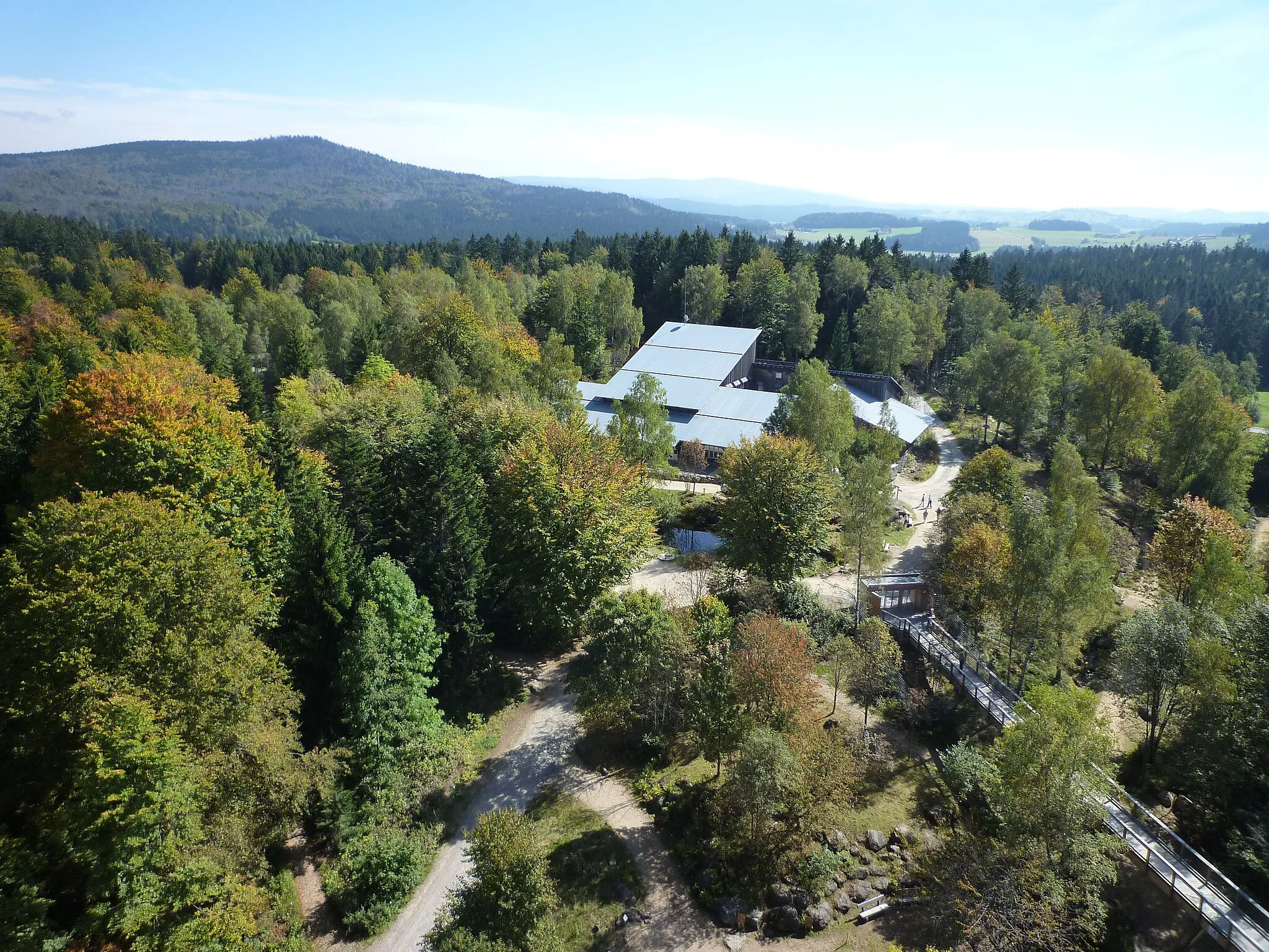 Photo showing: \Neuschönau - Hans-Eisenmann-Haus,Lusen- Infozentrum