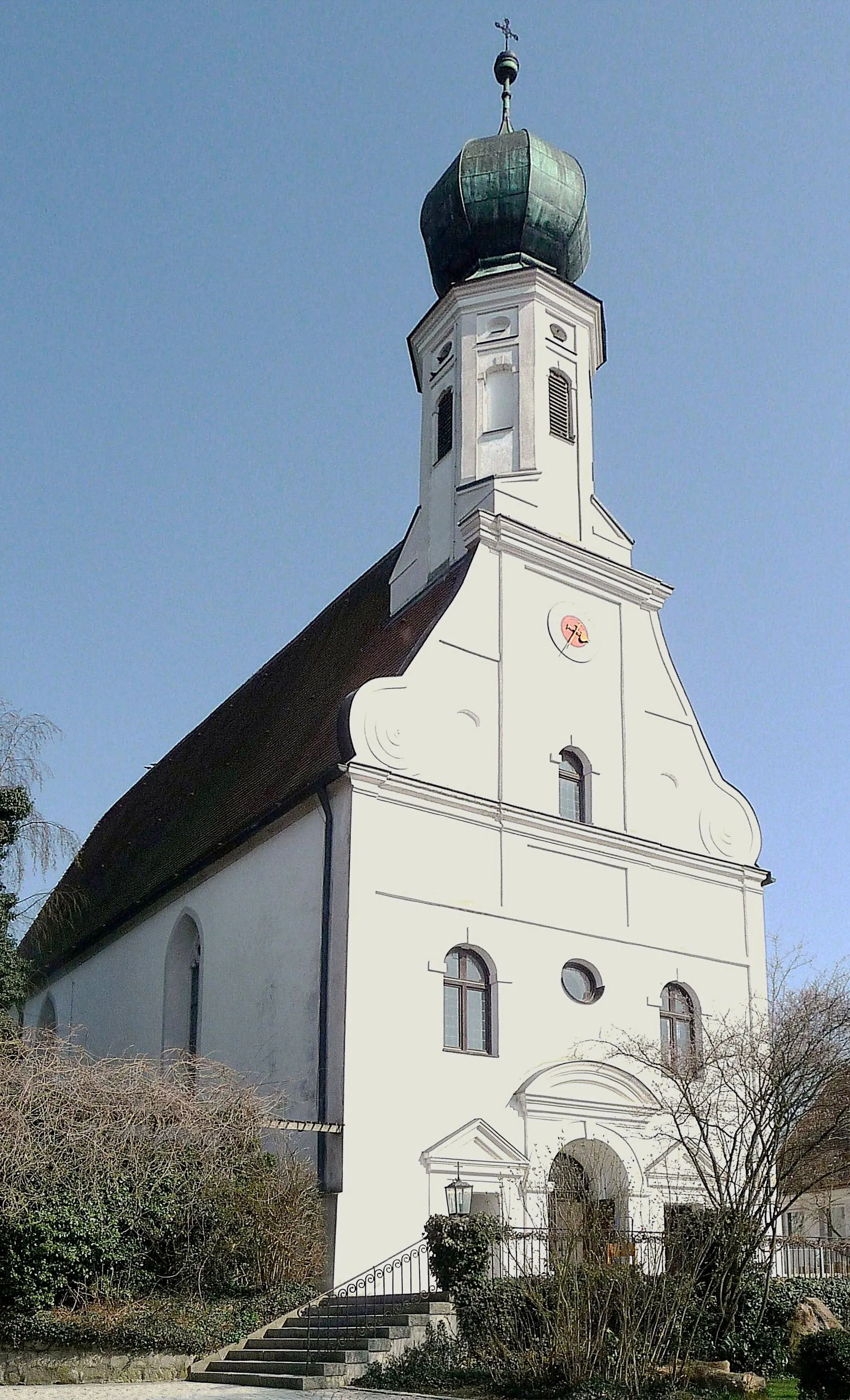 Photo showing: Die evangelische Marktirche in Ortenburg