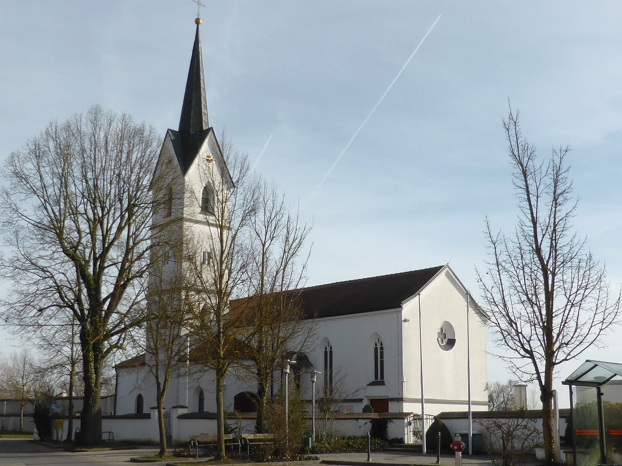 Photo showing: Filialkirche "St. Martin" in Reibersdorf, Gemeinde Parkstetten, Landkreis Straubing-Bogen.
Aufnahme von 2016