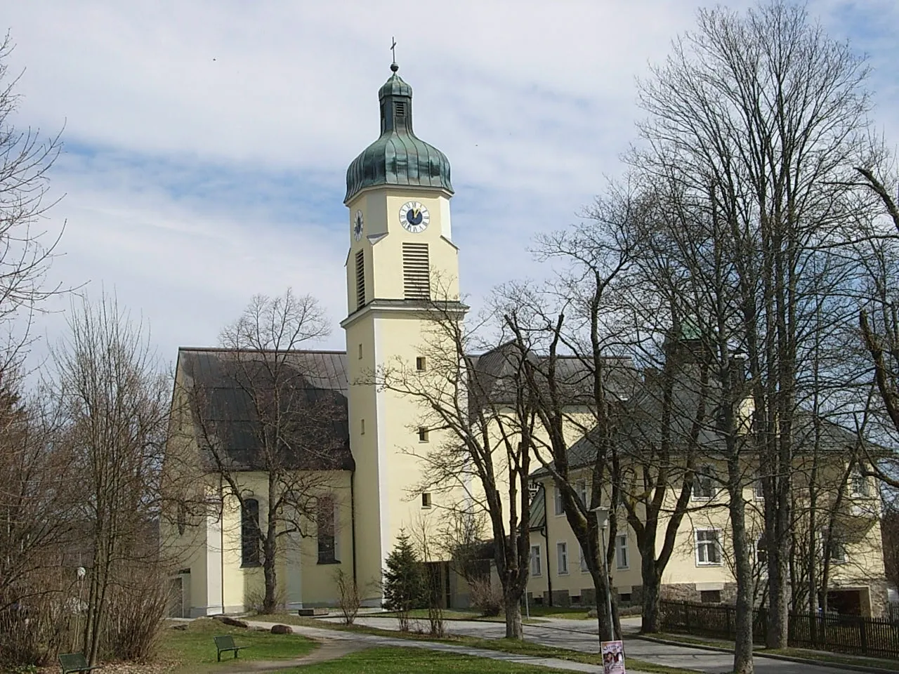 Photo showing: Pfarrkirche Spiegelau