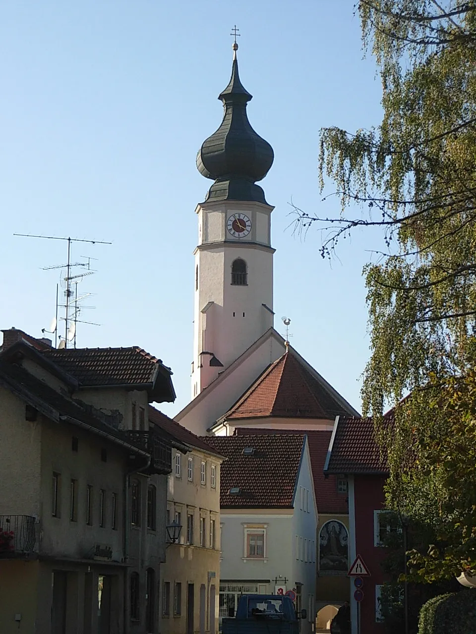 Photo showing: Pfarrkirche Triftern