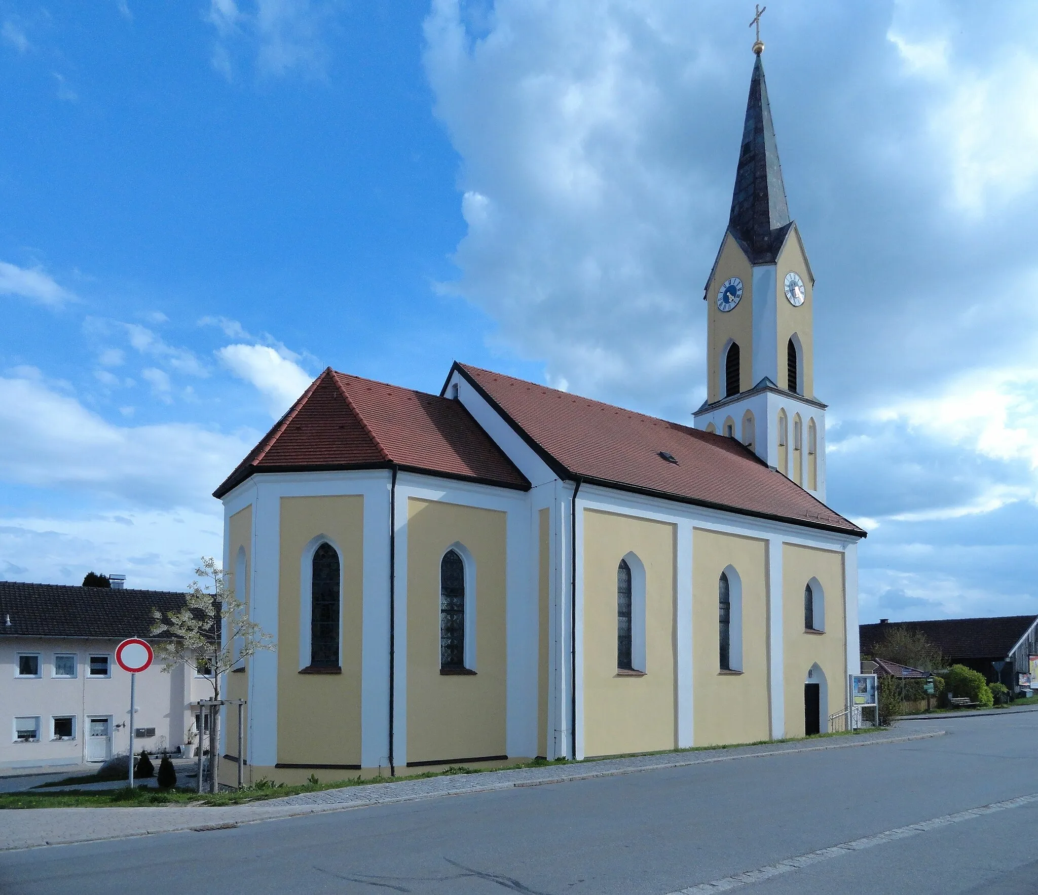 Photo showing: Filialkirche St. Michael Zinzenzell; Baudenkmal D-2-78-197-46